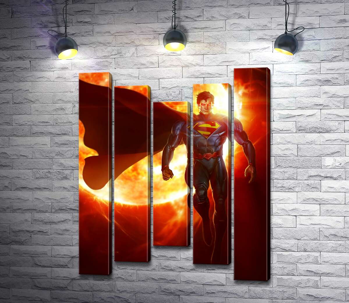 Модульная картина ArtPoster Супермен на фоне раскаленного солнечного шара 100x131 см Модуль №28
Модульная картина ArtPoster Супермен на фоне раскаленного солнечного шара 100x131 см Модуль №28