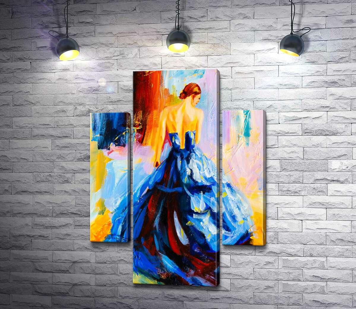 Модульная картина ArtPoster Утонченный силуэт девушки в пышном синем платье 100x139 см Модуль №7
Модульная картина ArtPoster Утонченный силуэт девушки в пышном синем платье 100x139 см Модуль №7