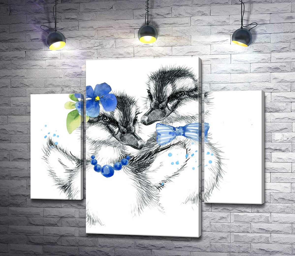 Модульная картина ArtPoster Утята нарядились в бусы и бабочку 100x85 см Модуль №7
Модульная картина ArtPoster Утята нарядились в бусы и бабочку 100x85 см Модуль №7