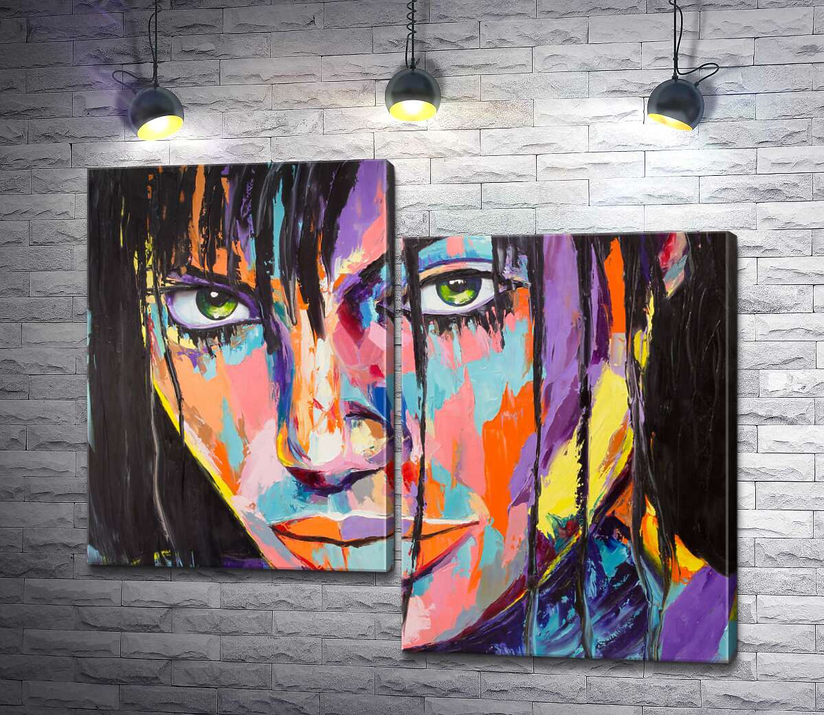 Модульная картина ArtPoster Удивление девушки на портрете с элементами абстракции 100x84 см Модуль №5
Модульная картина ArtPoster Удивление девушки на портрете с элементами абстракции 100x84 см Модуль №5
