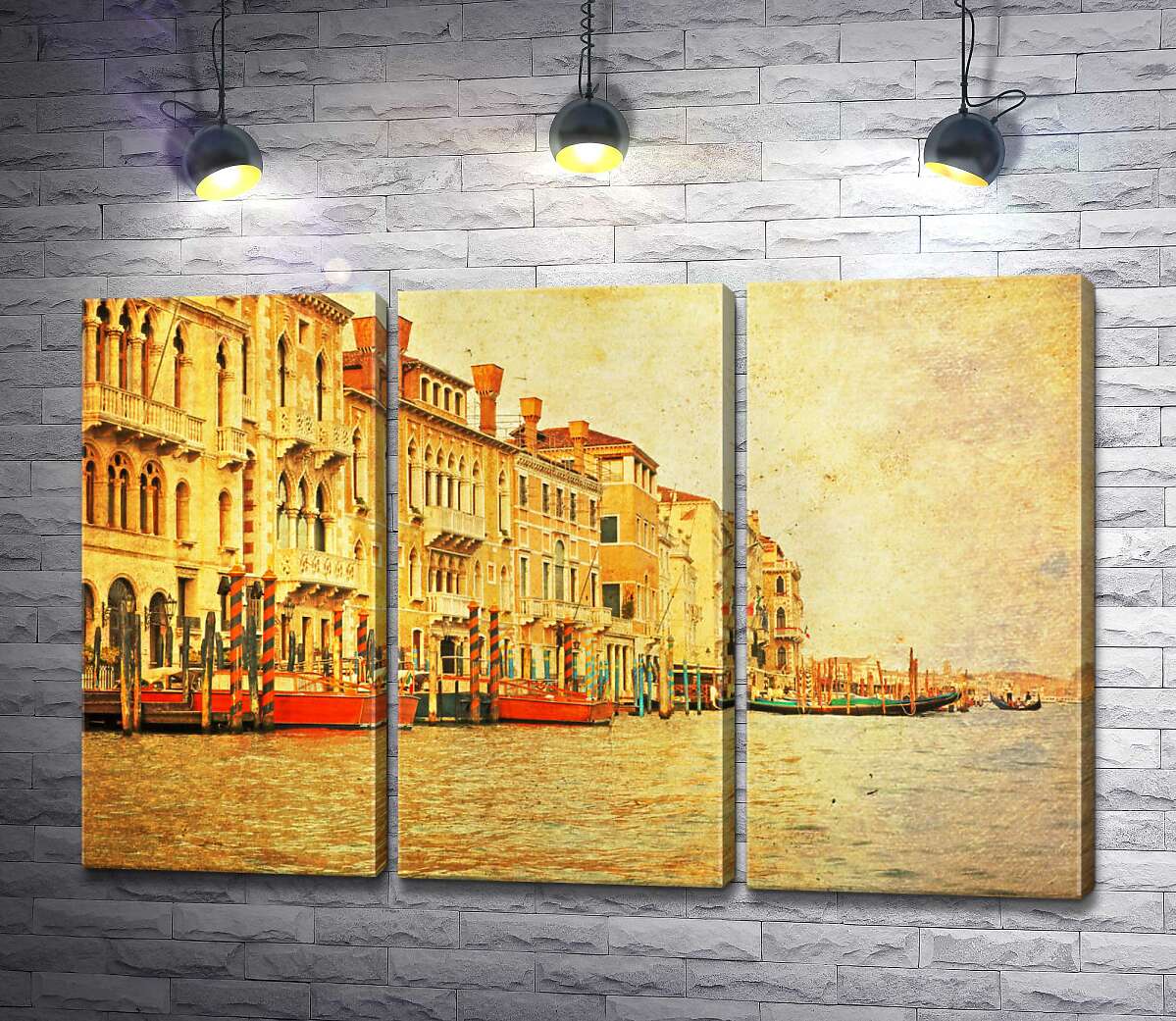 Модульная картина ArtPoster Традиционный венецианский причал на Гранд-канале (The Grand Canal) 132x86 см Модуль №11
Модульная картина ArtPoster Традиционный венецианский причал на Гранд-канале (The Grand Canal) 132x86 см Модуль №11