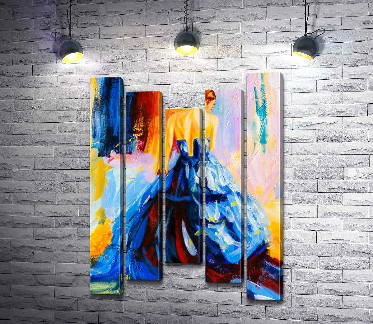 Модульная картина ArtPoster Утонченный силуэт девушки в пышном синем платье 100x140 см Модуль №28
Модульная картина ArtPoster Утонченный силуэт девушки в пышном синем платье 100x140 см Модуль №28