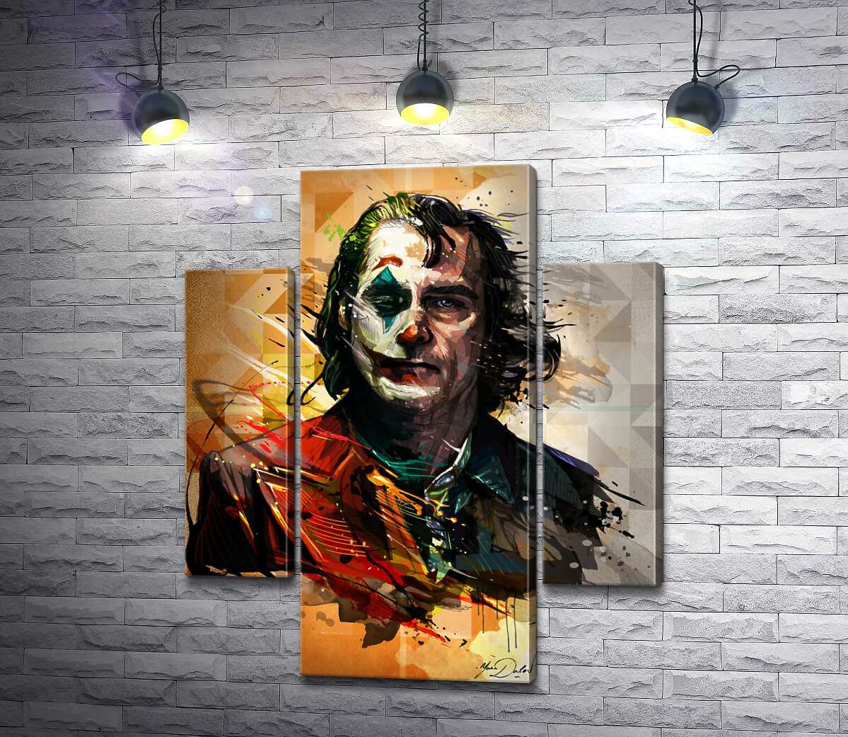 Модульная картина ArtPoster Человеческая сущность в образе Джокера на игральной карте 131x158 см Модуль №7
Модульная картина ArtPoster Человеческая сущность в образе Джокера на игральной карте 131x158 см Модуль №7