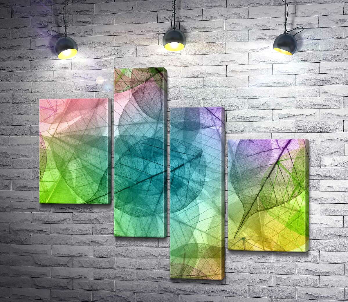 Модульная картина ArtPoster Цветная витинанка из прозрачных листочков 100x91 см Модуль №20
Модульная картина ArtPoster Цветная витинанка из прозрачных листочков 100x91 см Модуль №20