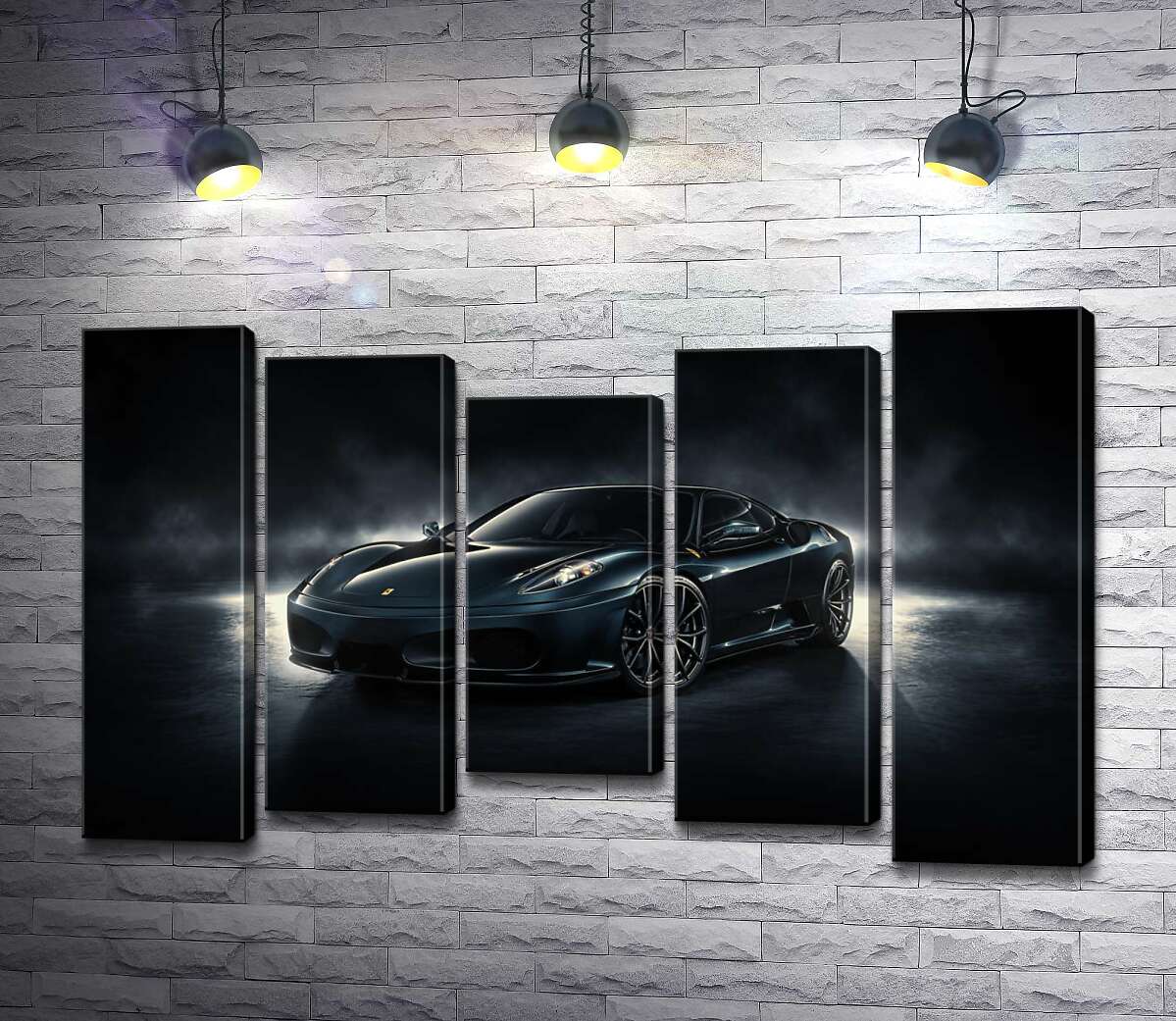 Модульная картина ArtPoster Черное благородство автомобиля Ferrari F430 130x83 см Модуль №28
Модульная картина ArtPoster Черное благородство автомобиля Ferrari F430 130x83 см Модуль №28