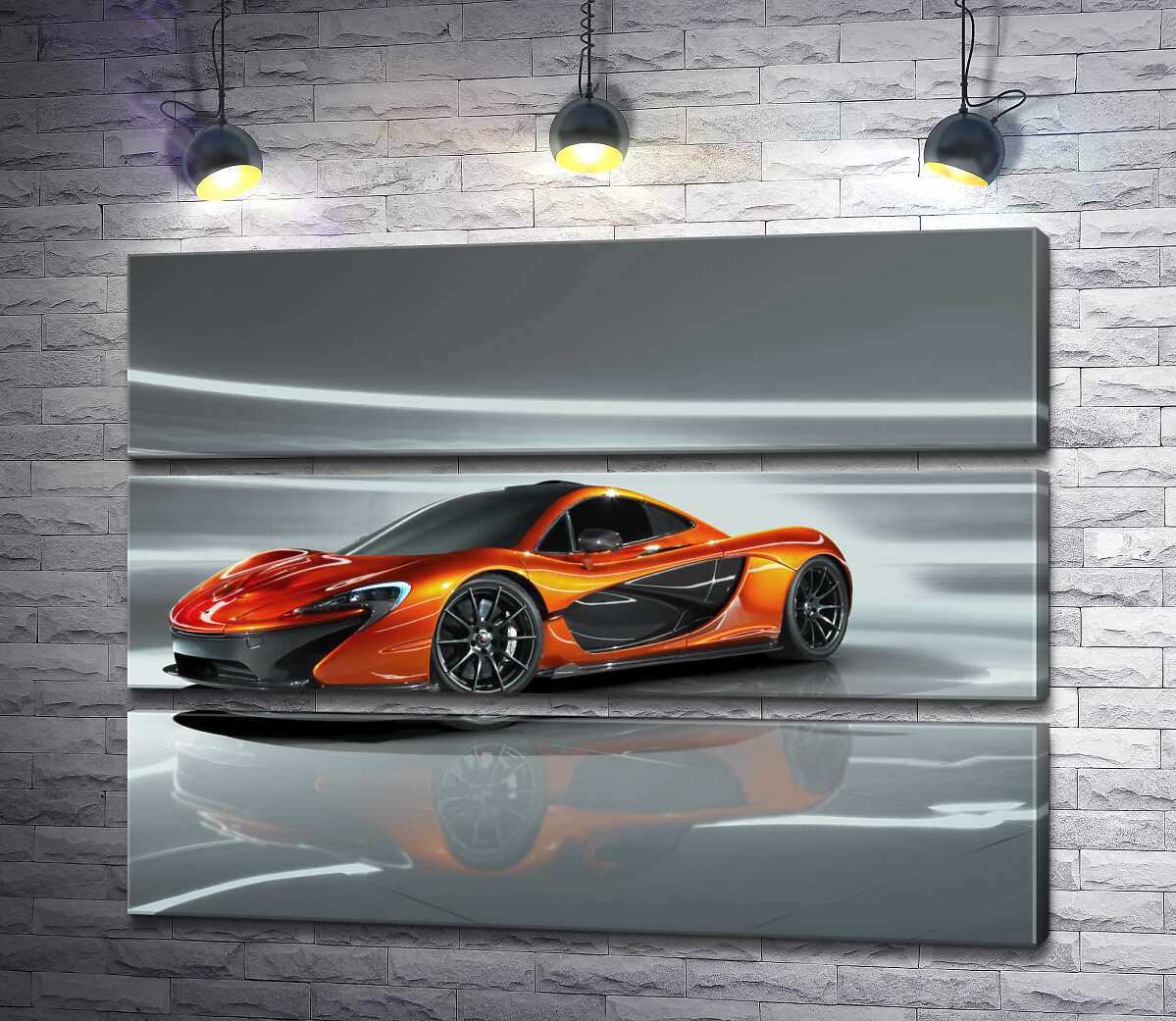 Модульная картина ArtPoster Янтарный блеск спортивного автомобиля McLaren P1 130x99 см Модуль №13
Модульная картина ArtPoster Янтарный блеск спортивного автомобиля McLaren P1 130x99 см Модуль №13