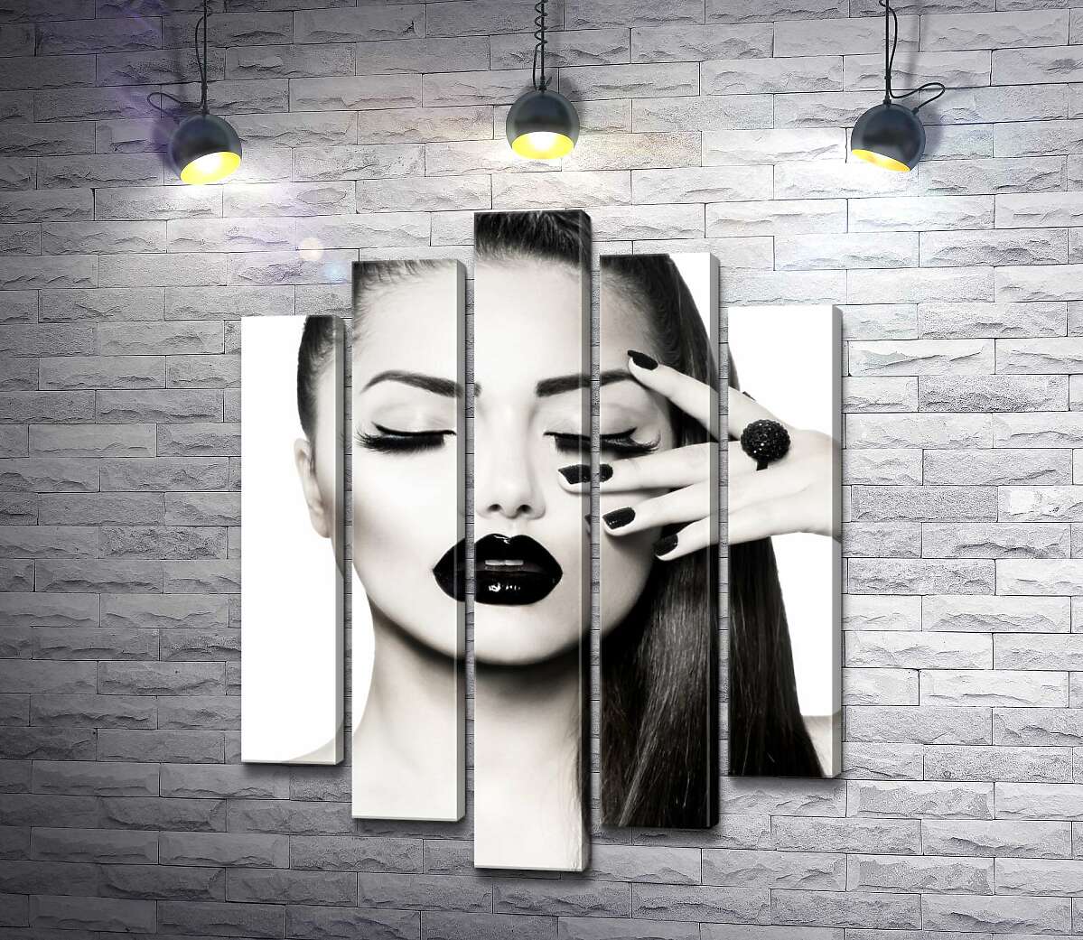Модульная картина ArtPoster Черно-белая утонченность портрета девушки 100x133 см Модуль №26
Модульная картина ArtPoster Черно-белая утонченность портрета девушки 100x133 см Модуль №26