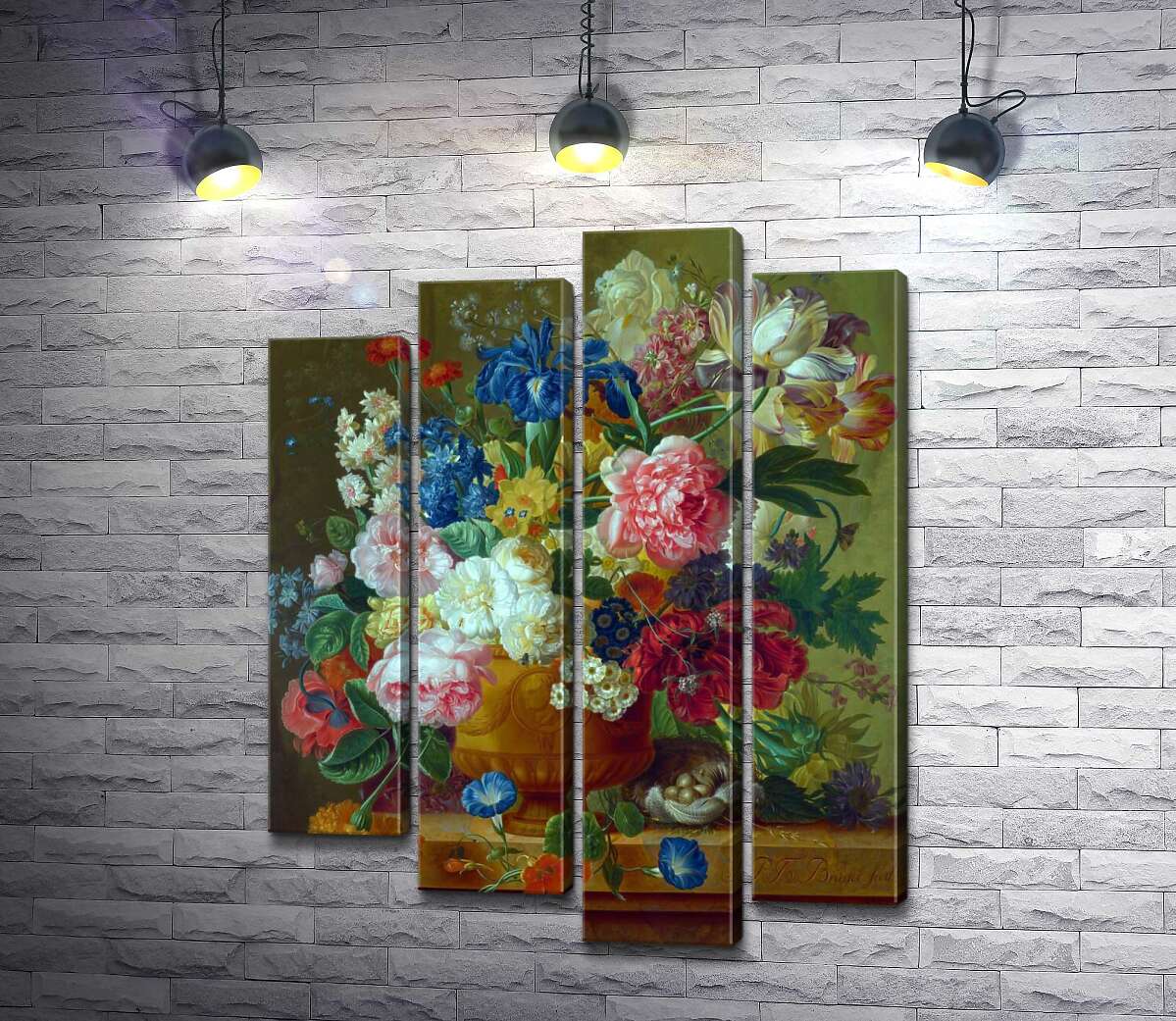 Модульная картина ArtPoster Цветы в вазе (Flowers in a Vase) – Пауль Теодор ван Брюссель (Paul Theodor van Brussel) 132x169 см Модуль №21
Модульная картина ArtPoster Цветы в вазе (Flowers in a Vase) – Пауль Теодор ван Брюссель (Paul Theodor van Brussel) 132x169 см Модуль №21