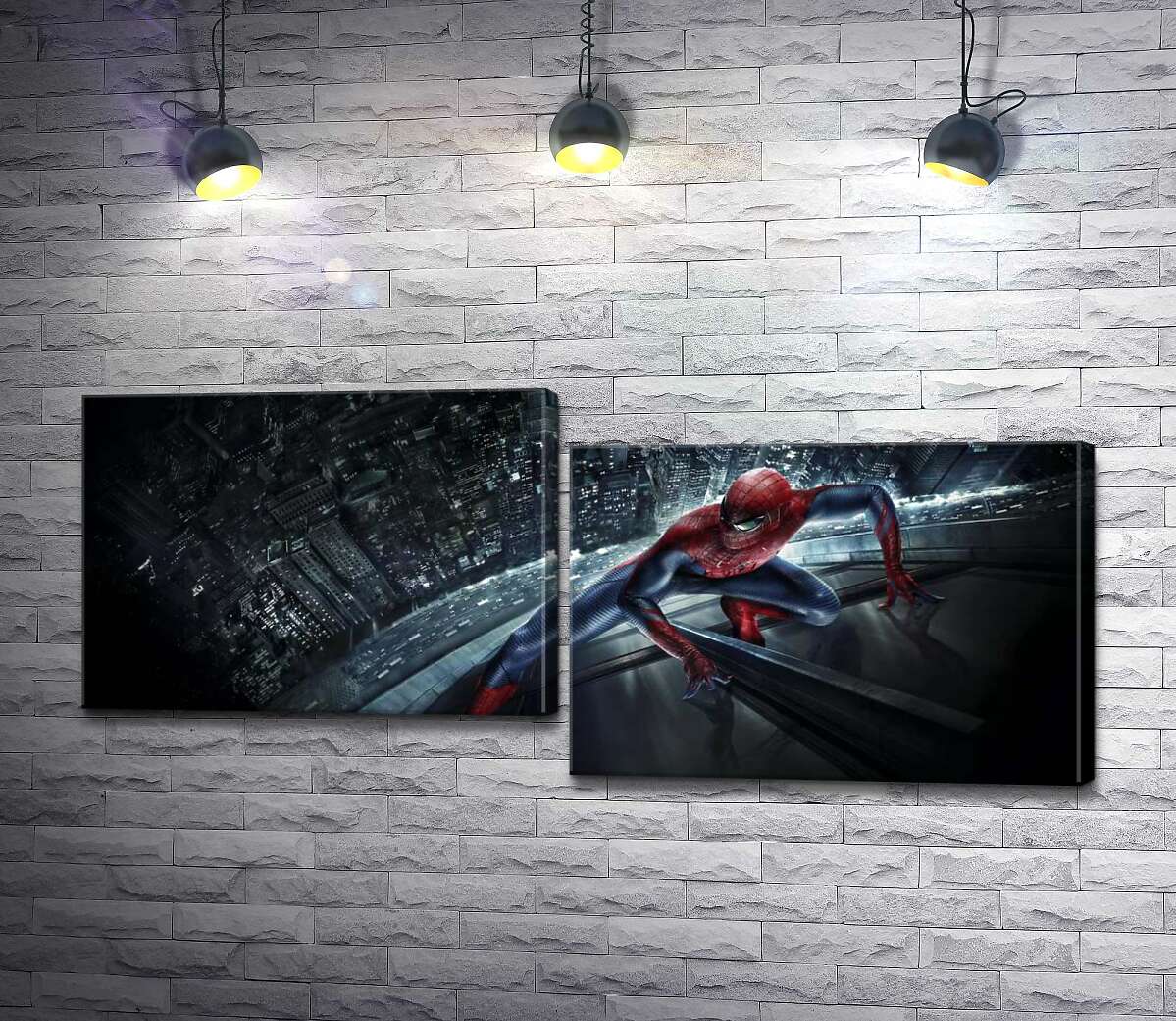 Модульная картина ArtPoster Человек-паук (Spider-Man) на стеклянном небоскребе 130x57 см Модуль №5
Модульная картина ArtPoster Человек-паук (Spider-Man) на стеклянном небоскребе 130x57 см Модуль №5