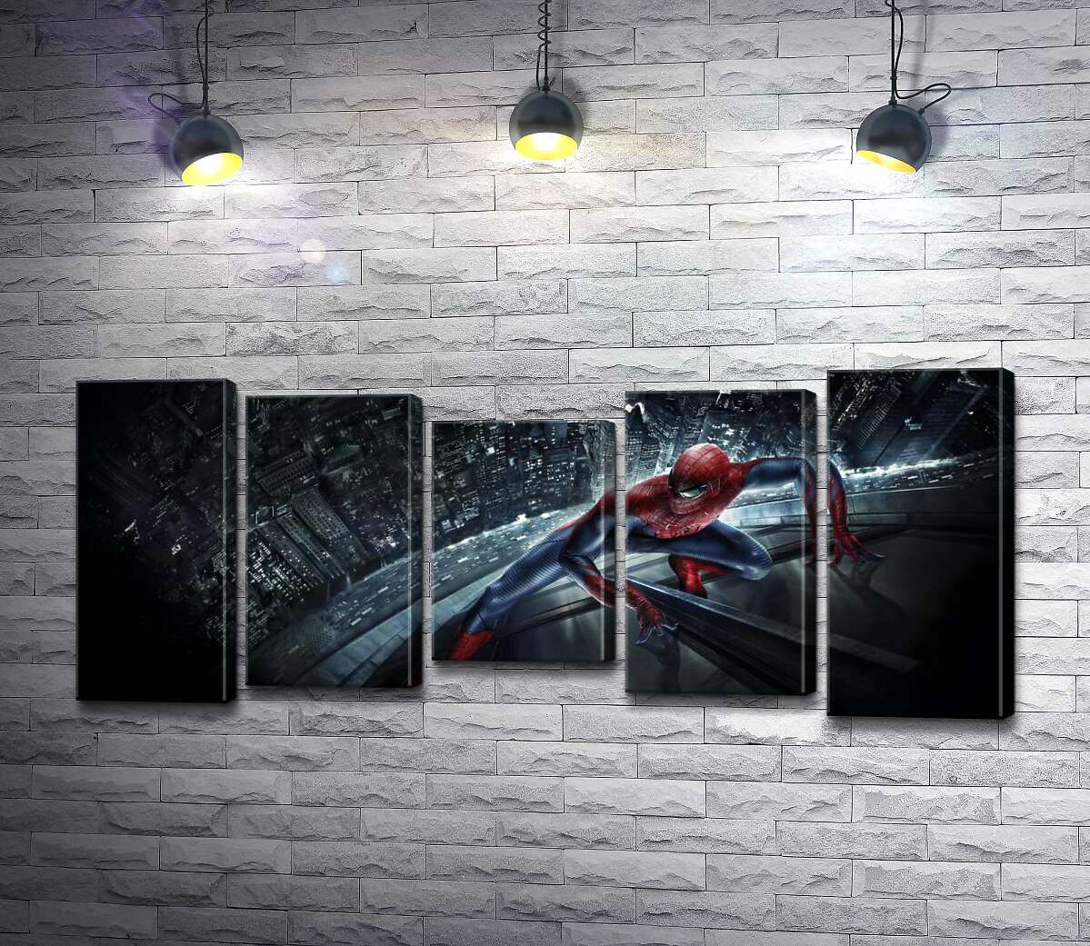 Модульная картина ArtPoster Человек-паук (Spider-Man) на стеклянном небоскребе 100x45 см Модуль №28
Модульная картина ArtPoster Человек-паук (Spider-Man) на стеклянном небоскребе 100x45 см Модуль №28