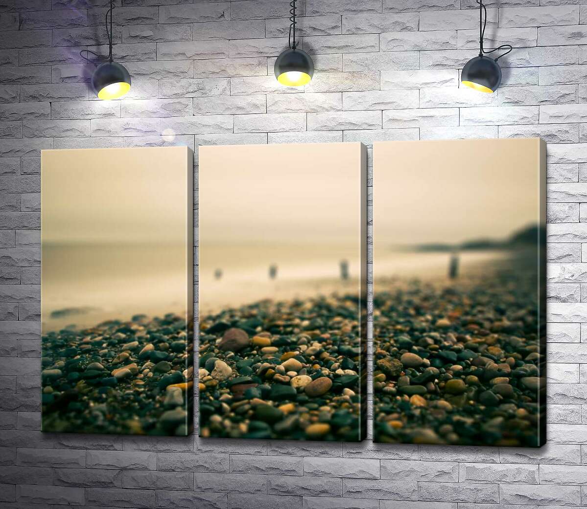 Модульная картина ArtPoster Цветная мозаика камней на пасмурном пляже 102x66 см Модуль №11
Модульная картина ArtPoster Цветная мозаика камней на пасмурном пляже 102x66 см Модуль №11