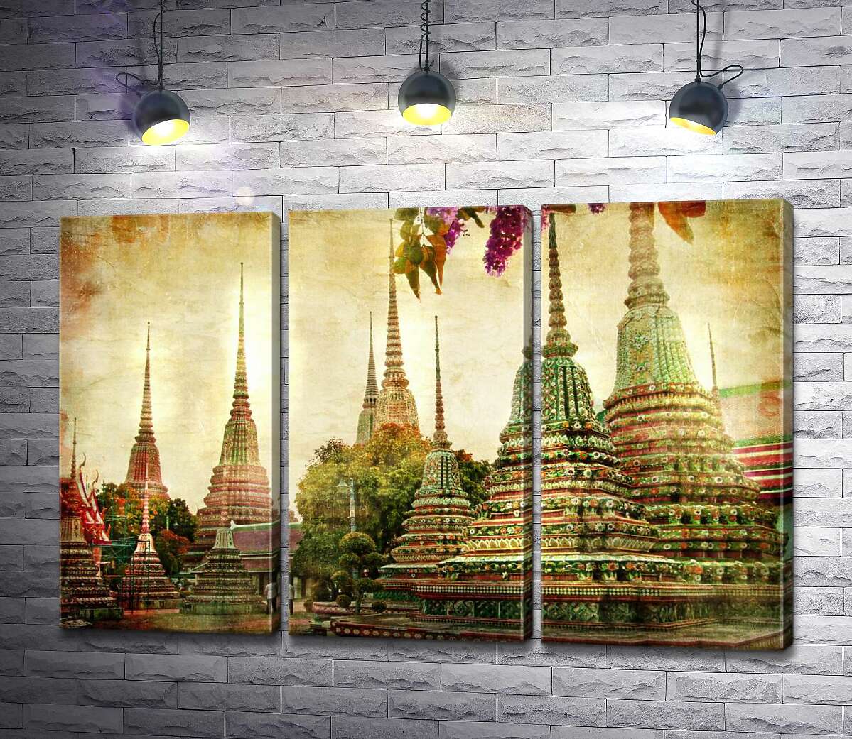 Модульная картина ArtPoster Храмовый комплекс Ват Пхо (Wat Pho) в Бангкоке 132x86 см Модуль №11
Модульная картина ArtPoster Храмовый комплекс Ват Пхо (Wat Pho) в Бангкоке 132x86 см Модуль №11