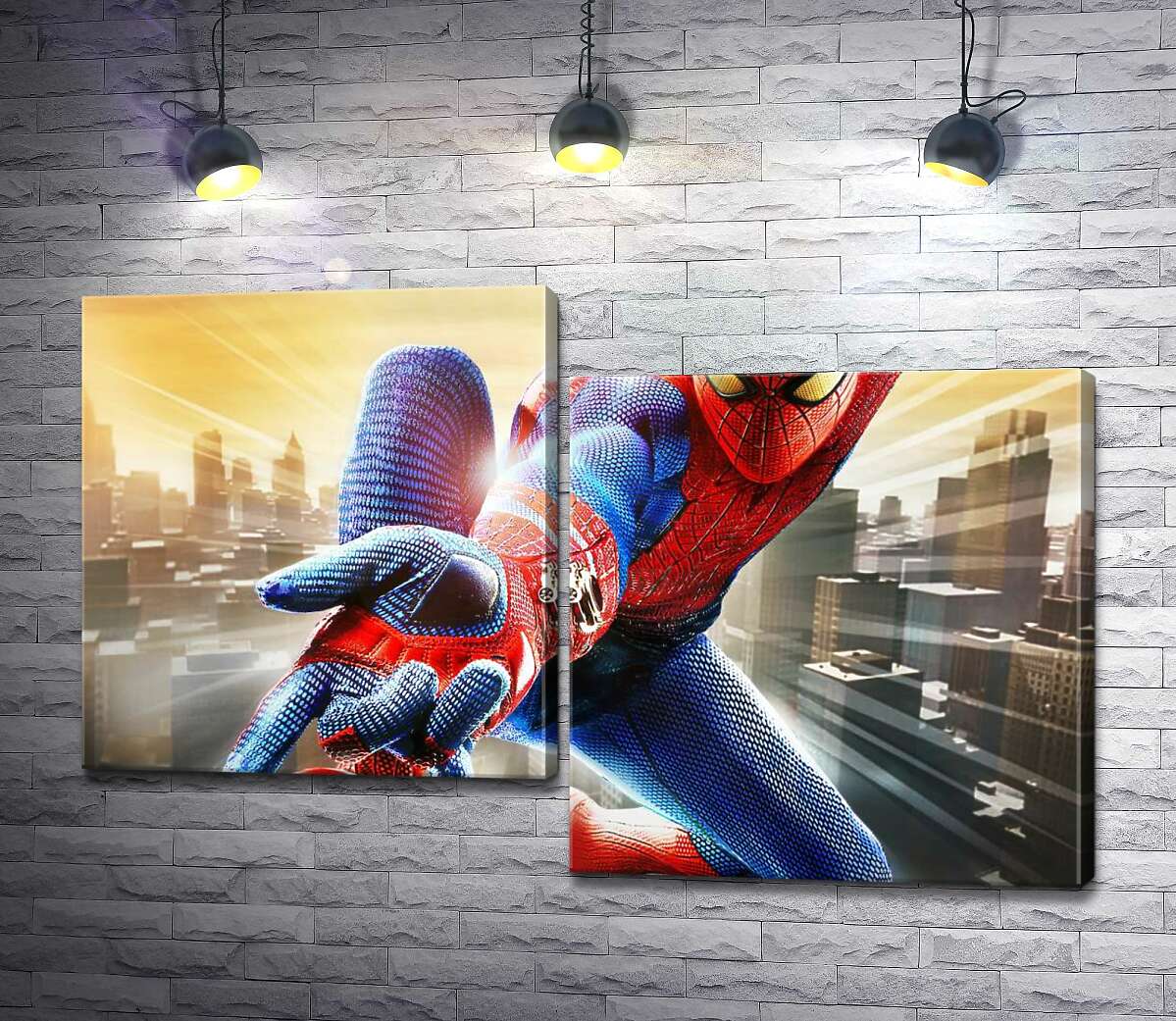 Модульная картина ArtPoster Человек-паук (Spider-Man) в полете выпускает свое оружие 100x65 см Модуль №5
Модульная картина ArtPoster Человек-паук (Spider-Man) в полете выпускает свое оружие 100x65 см Модуль №5