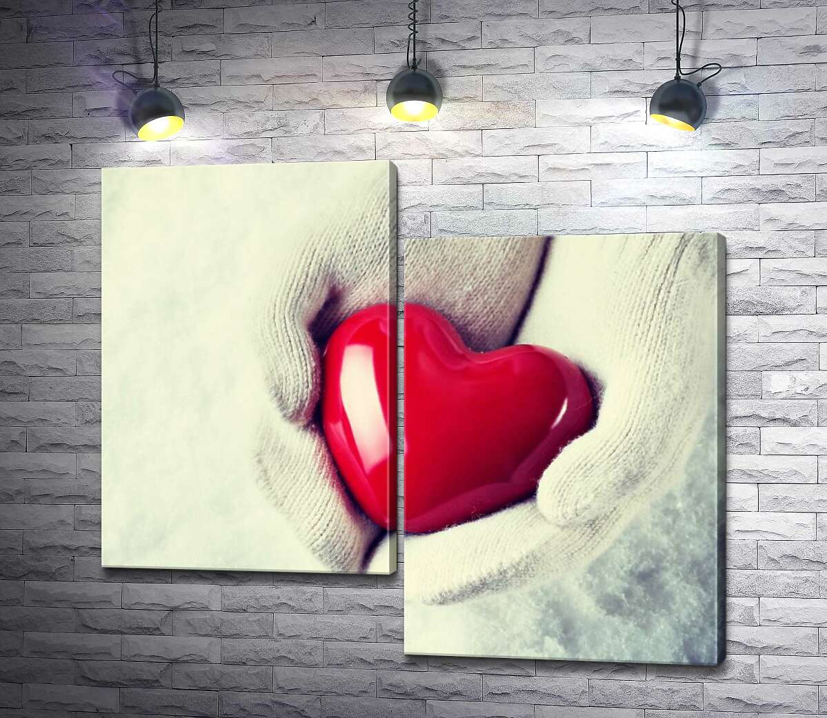 Модульная картина ArtPoster Теплый цвет сердца на холодном фоне белых перчаток 100x88 см Модуль №5
Модульная картина ArtPoster Теплый цвет сердца на холодном фоне белых перчаток 100x88 см Модуль №5