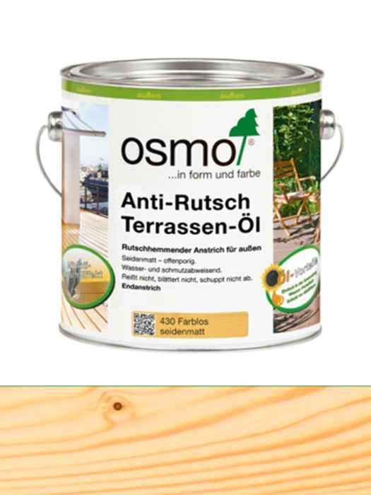 Масло для террас с антискользящим эффектом Osmo Anti-Rutsch Terrassen-Ol 0,75 L Шелковисто-матовое 430 (4006850527601)
Масло для террас с антискользящим эффектом Osmo Anti-Rutsch Terrassen-Ol 0,75 L Шелковисто-матовое 430 (4006850527601)