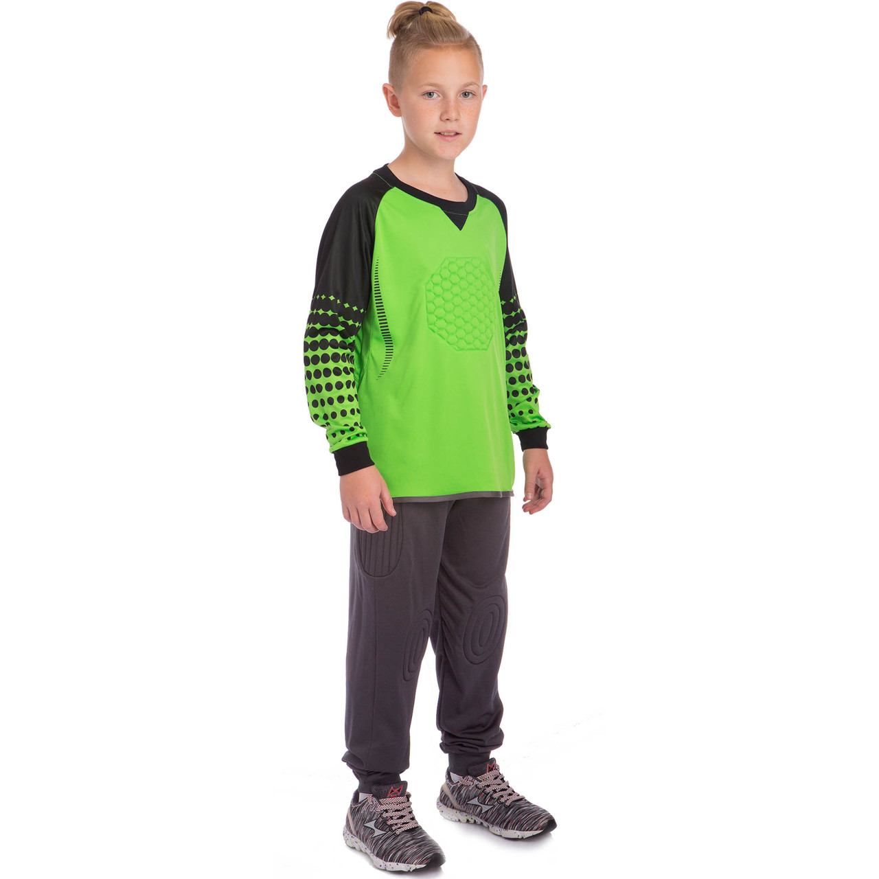 Форма вратаря детская форма вратарская детская Zelart 7607 размер 28 140-150см Green-Black
Форма вратаря детская форма вратарская детская Zelart 7607 размер 28 140-150см Green-Black