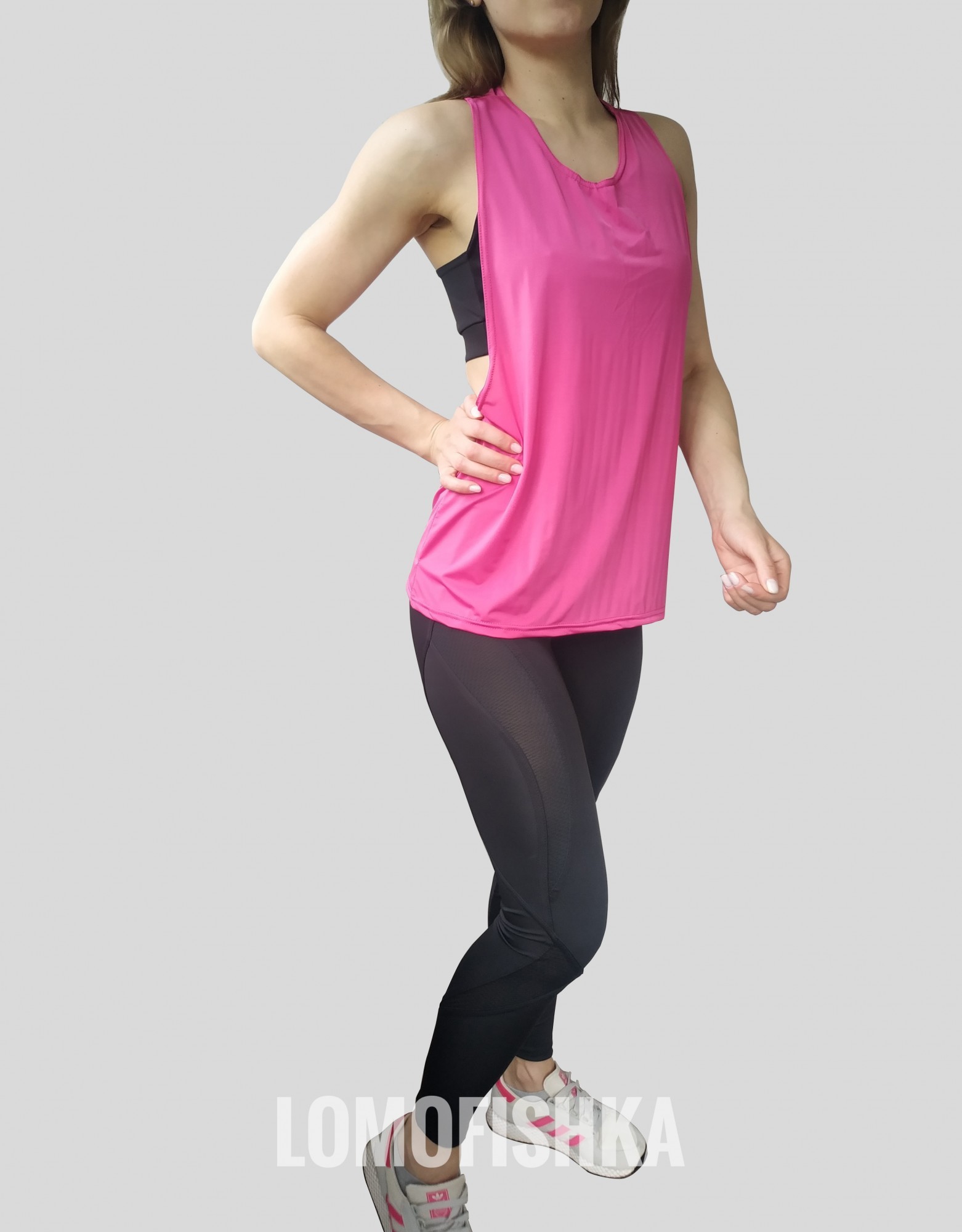 Комплект для фитнеса (лосины+топ+майка) LOMOFIT-Black 2735Ч37М 46 черно-малиновый с сеткой
Комплект для фитнеса (лосины+топ+майка) LOMOFIT-Black 2735Ч37М 46 черно-малиновый с сеткой
