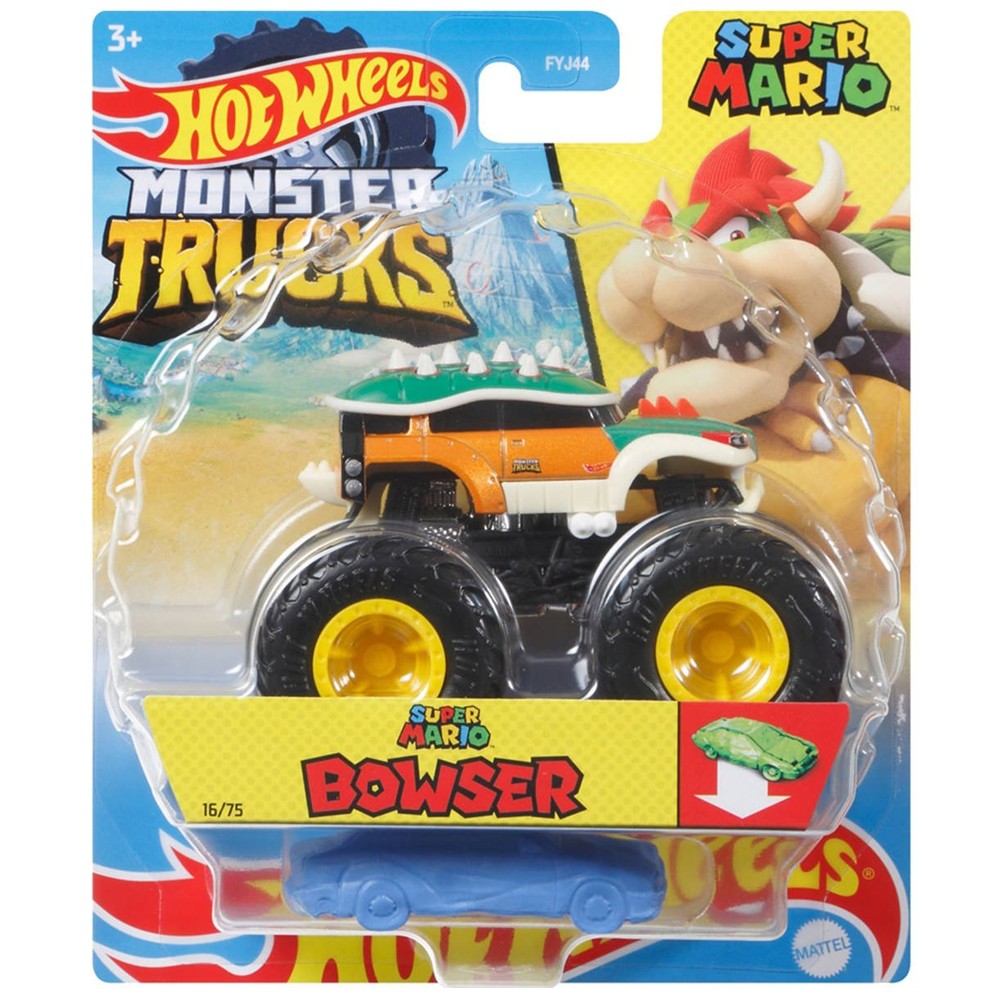 Машинка Хот Вилс Внедорожник Monster Trucks 1:64 FYJ44 Super Mario Bowser Супер Марио 1:64 Hot Wheels Monster Trucks
Машинка Хот Вилс Внедорожник Monster Trucks 1:64 FYJ44 Super Mario Bowser Супер Марио 1:64 Hot Wheels Monster Trucks