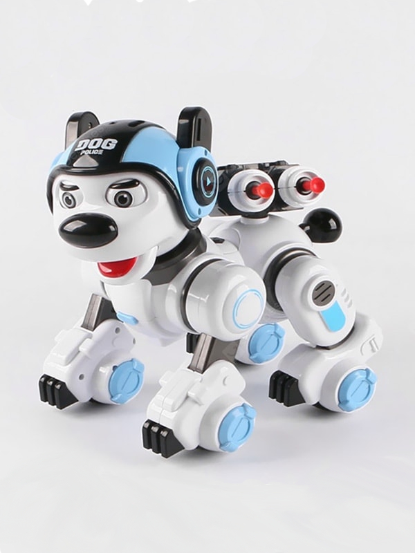 Собака-робот полицейский Robot Dog от Limo Toy, интерактивная игрушка, патрулирует, поет, танцует, исполняет команды, на радиоуправлении, RC-0008
Собака-робот полицейский Robot Dog от Limo Toy, интерактивная игрушка, патрулирует, поет, танцует, исполняет команды, на радиоуправлении, RC-0008