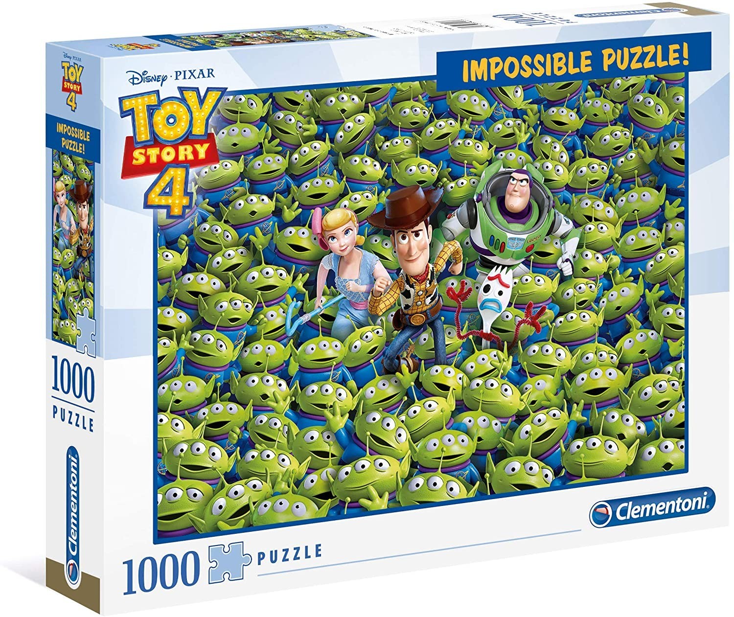 Пазл Clementoni Impossible Puzzle Disney Toy Story 4 История игрушек 4 -1000 шт. (39499)
Пазл Clementoni Impossible Puzzle Disney Toy Story 4 История игрушек 4 -1000 шт. (39499)