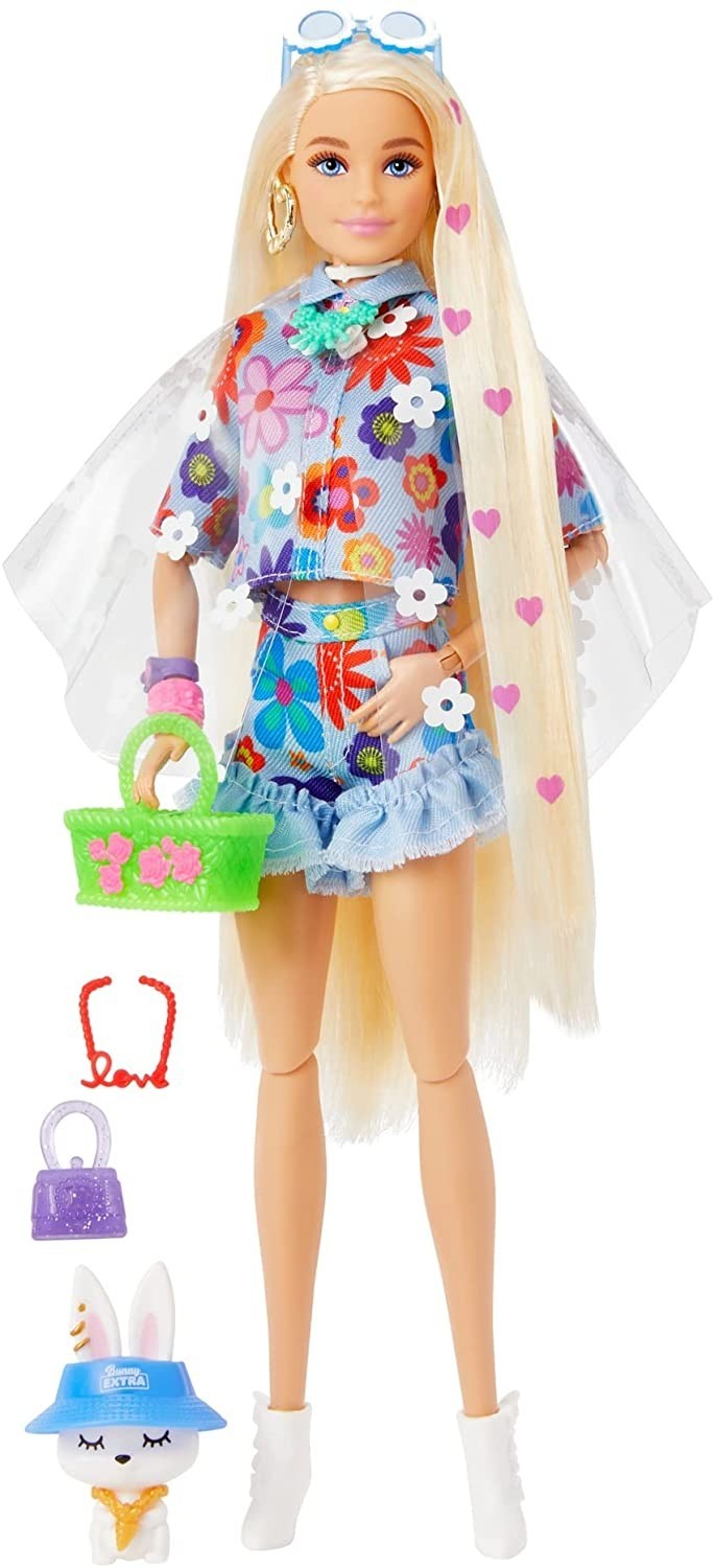 Кукла Mattel Барби Экстра Модница Блондинка в цветочном костюме Barbie Extra #12 in Floral 2-Piece Fashion (HDJ45)
Кукла Mattel Барби Экстра Модница Блондинка в цветочном костюме Barbie Extra #12 in Floral 2-Piece Fashion (HDJ45)