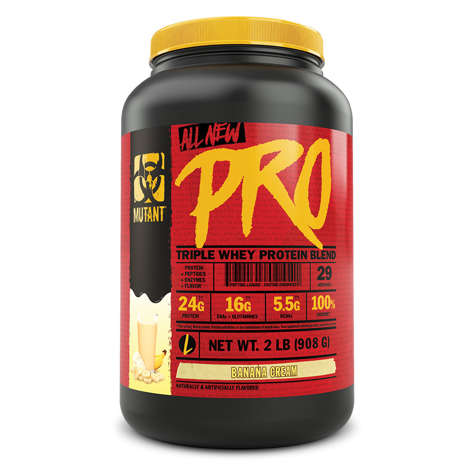 Изолят сывороточного протеина Mutant Fit Foods "Triple Whey Protein Blend" Банан (908г)
Изолят сывороточного протеина Mutant Fit Foods "Triple Whey Protein Blend" Банан (908г)