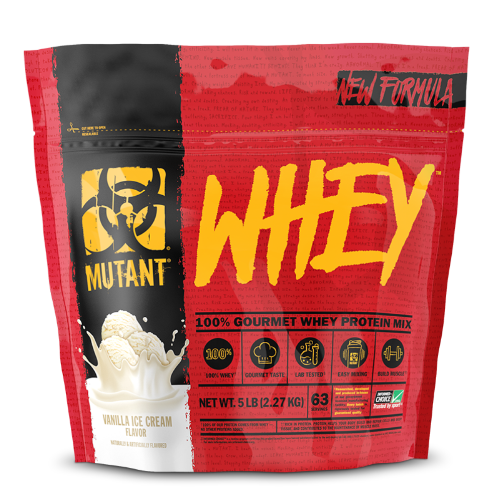 Изолят сывороточного протеина Mutant Fit Foods "Mutant Whey" Ванильное мороженое (2270г)
Изолят сывороточного протеина Mutant Fit Foods "Mutant Whey" Ванильное мороженое (2270г)