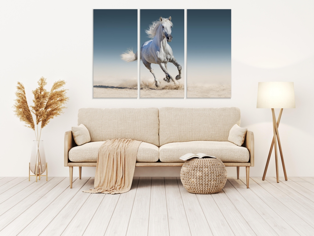 Картина на холсте Модульные Модульная картина White Horse Run Gallop 3 картины 30х60 см.
Картина на холсте Модульные Модульная картина White Horse Run Gallop 3 картины 30х60 см.