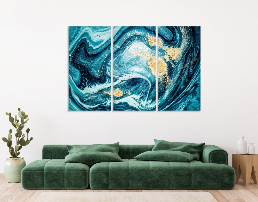 Картина на холсте Модульные Модульная картина Abstract Ocean 3 картины 40х80 см.
Картина на холсте Модульные Модульная картина Abstract Ocean 3 картины 40х80 см.