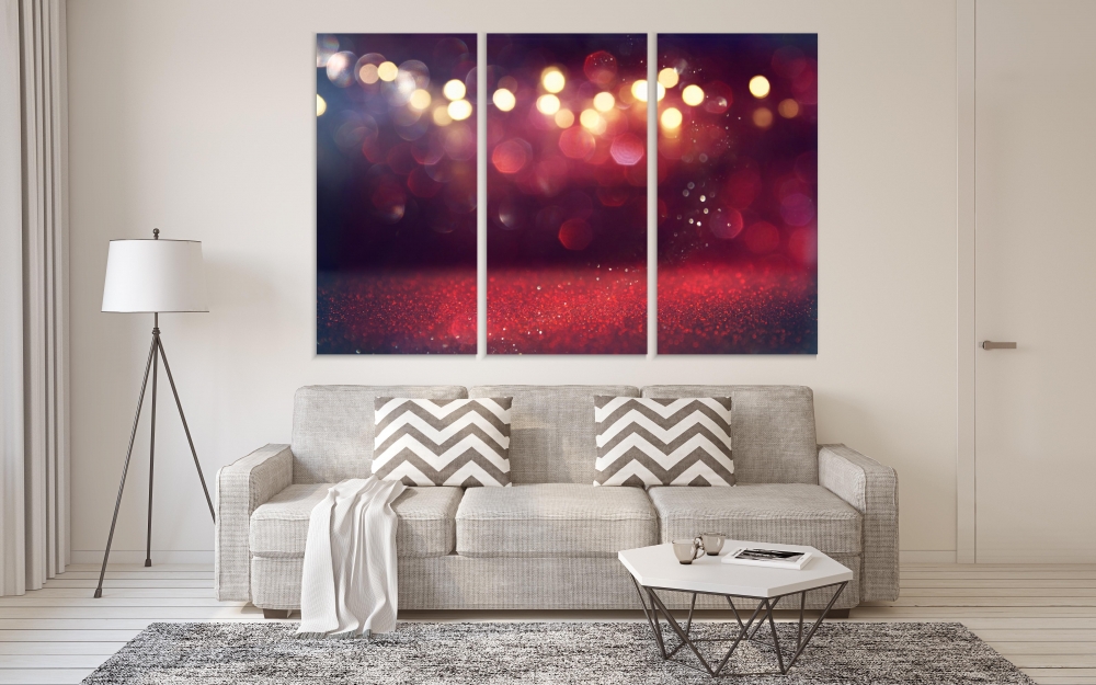 Картина на холсте Модульные Модульная картина Red Glitter 3 картины 70х140 см.
Картина на холсте Модульные Модульная картина Red Glitter 3 картины 70х140 см.