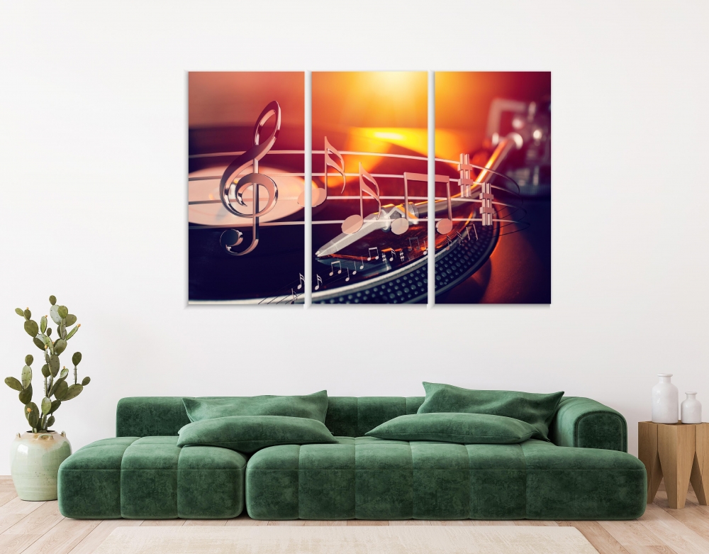 Картина на холсте Модульные Модульная картина Music On Records 3 картины 25х50 см.
Картина на холсте Модульные Модульная картина Music On Records 3 картины 25х50 см.