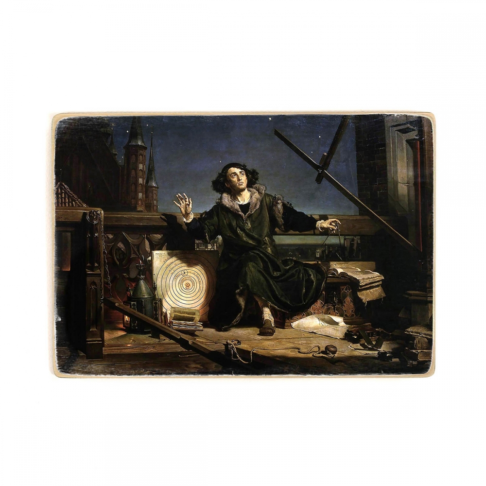 Деревянный постер Искусство Astronomer Copernicus, or Conversations with God - Jan Matejko (1873) А2
Деревянный постер Искусство Astronomer Copernicus, or Conversations with God - Jan Matejko (1873) А2