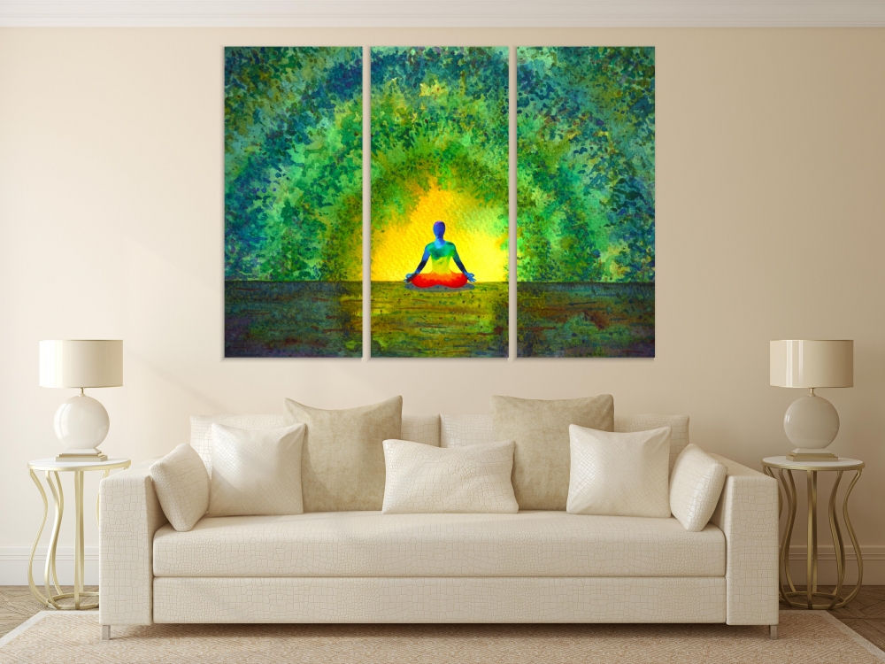 Картина на холсте Модульные Модульная картина Green Human Chakra 3 картины 30х60 см.
Картина на холсте Модульные Модульная картина Green Human Chakra 3 картины 30х60 см.