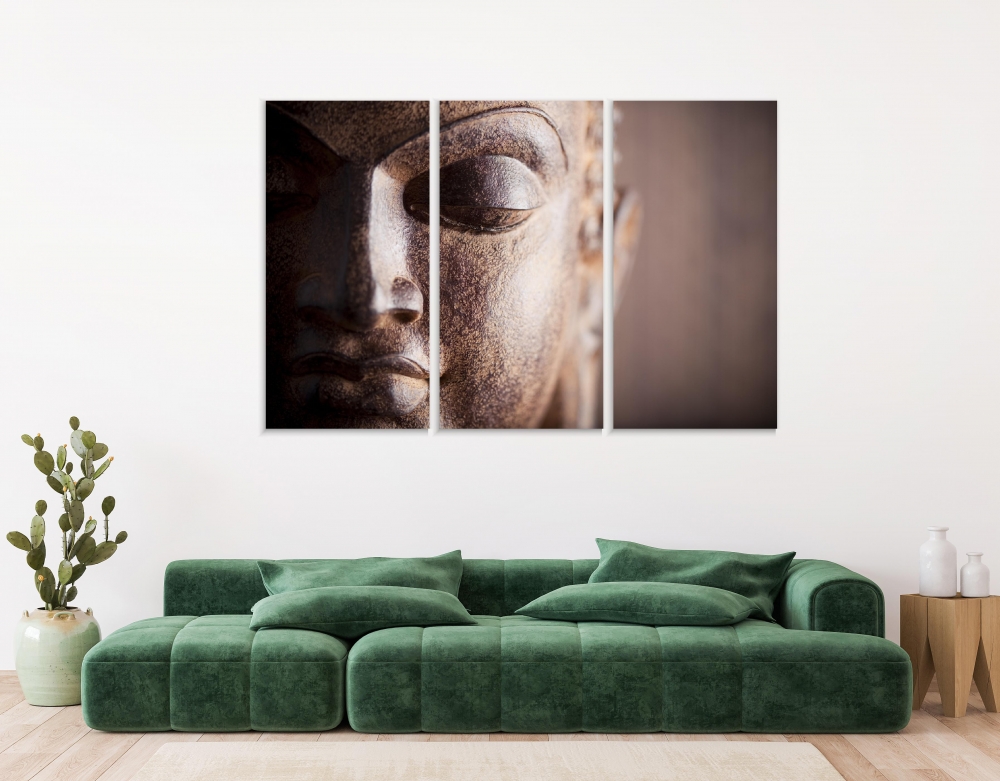 Картина на холсте Модульные Модульная картина Head Of Buddha 3 картины 25х50 см.
Картина на холсте Модульные Модульная картина Head Of Buddha 3 картины 25х50 см.