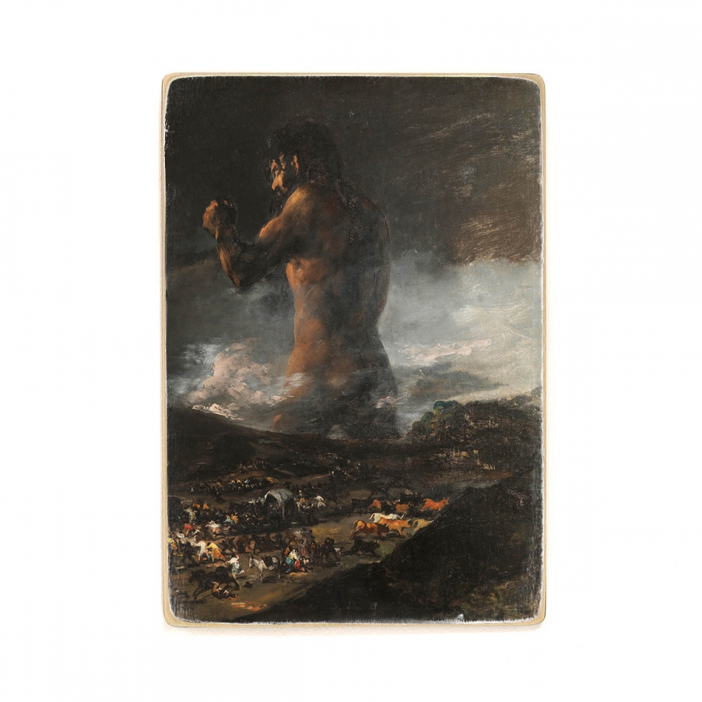 Деревянный постер Искусство The Colossus (El Coloso) - Francisco de Goya (1808) А1
Деревянный постер Искусство The Colossus (El Coloso) - Francisco de Goya (1808) А1