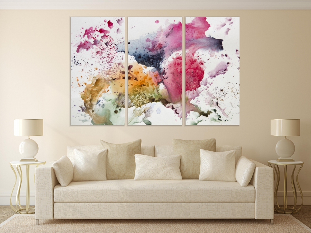 Картина на холсте Модульные Модульная картина Abstract Watercolor Painting 3 картины 60х120 см.
Картина на холсте Модульные Модульная картина Abstract Watercolor Painting 3 картины 60х120 см.