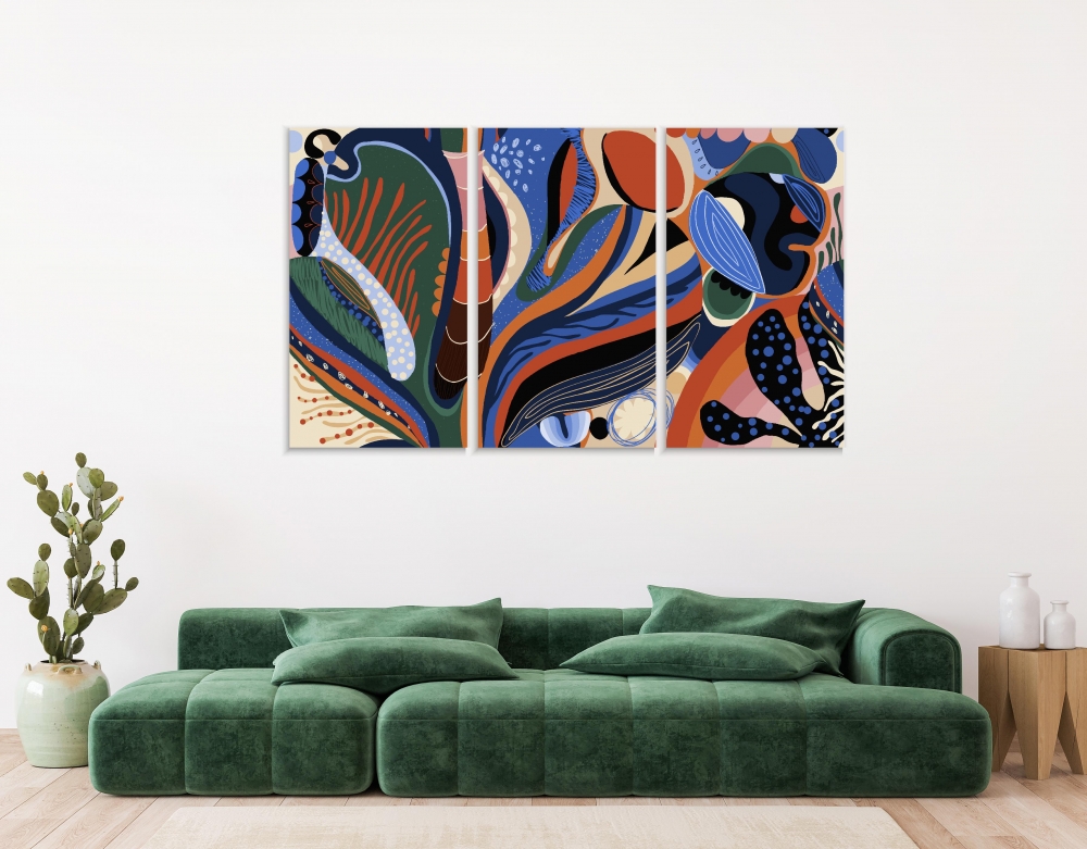 Картина на холсте Модульные Модульная картина Exotic Drawing 3 картины 60х120 см.
Картина на холсте Модульные Модульная картина Exotic Drawing 3 картины 60х120 см.