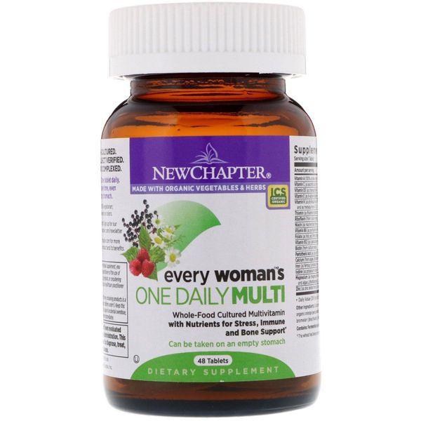 Витамины для женщин Every Woman's One Daily Multi New Chapter 48 таблеток (NCR003)
Витамины для женщин Every Woman's One Daily Multi New Chapter 48 таблеток (NCR003)