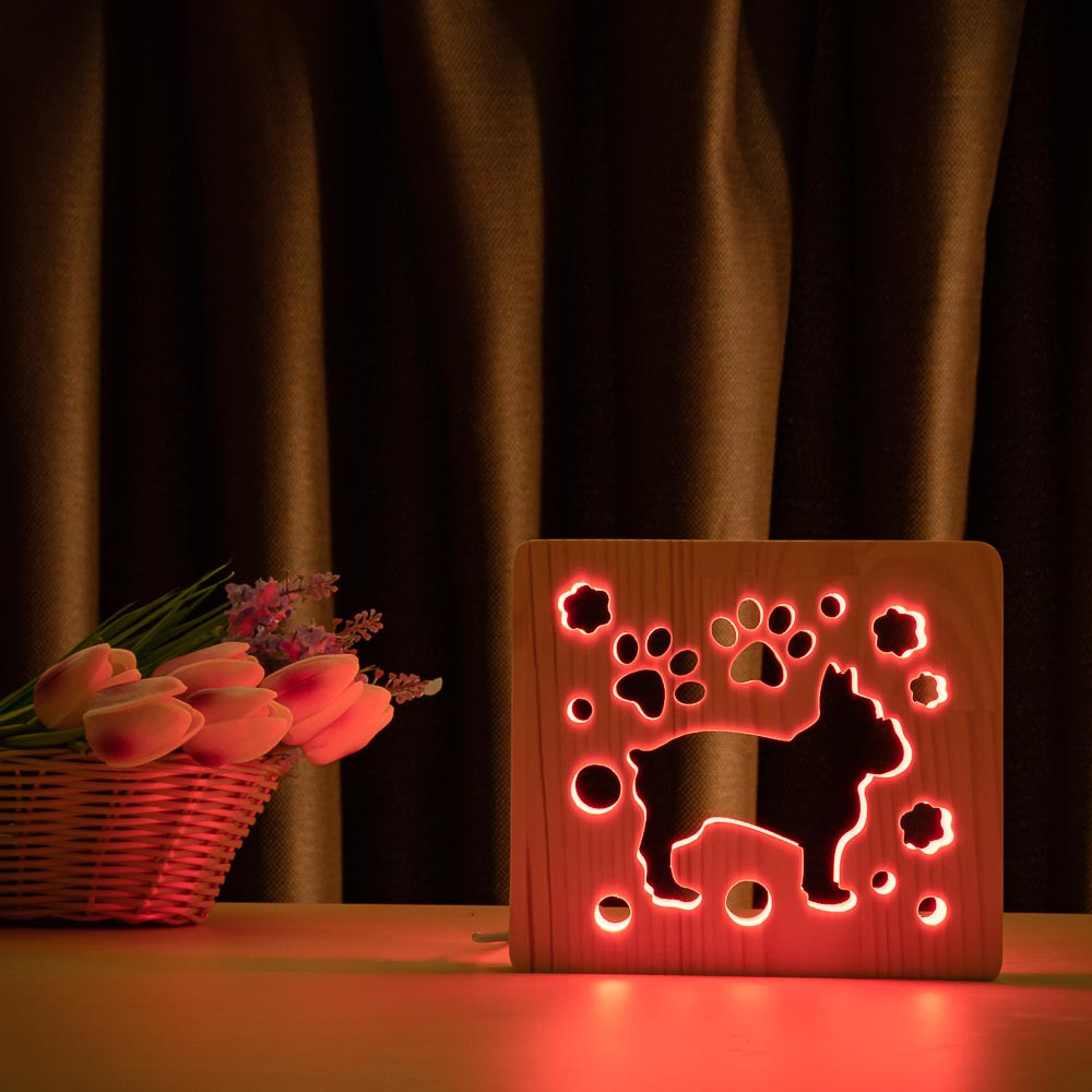 Светильник ночник ArtEco Light из дерева LED "Собака бульдожка" с пультом и регулировкой цвета, RGB
Светильник ночник ArtEco Light из дерева LED "Собака бульдожка" с пультом и регулировкой цвета, RGB