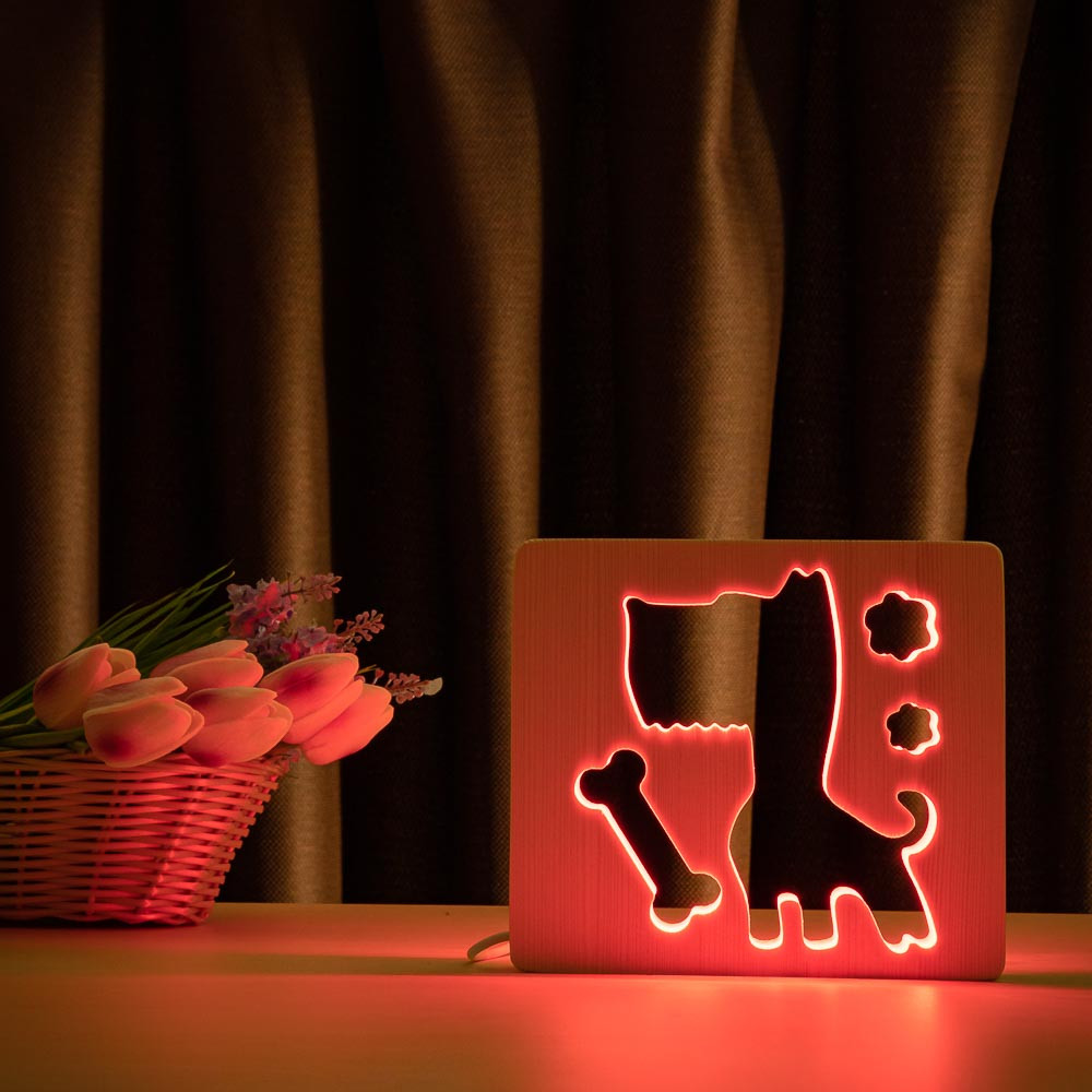 Светильник ночник ArtEco Light из дерева LED "Пес и косточка" с пультом и регулировкой цвета, RGB
Светильник ночник ArtEco Light из дерева LED "Пес и косточка" с пультом и регулировкой цвета, RGB