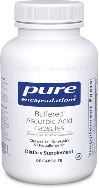 Буферизированная аскорбиновая кислота Buffered Ascorbic Acid Pure Encapsulations 90 капсул (PE164)
Буферизированная аскорбиновая кислота Buffered Ascorbic Acid Pure Encapsulations 90 капсул (PE164)