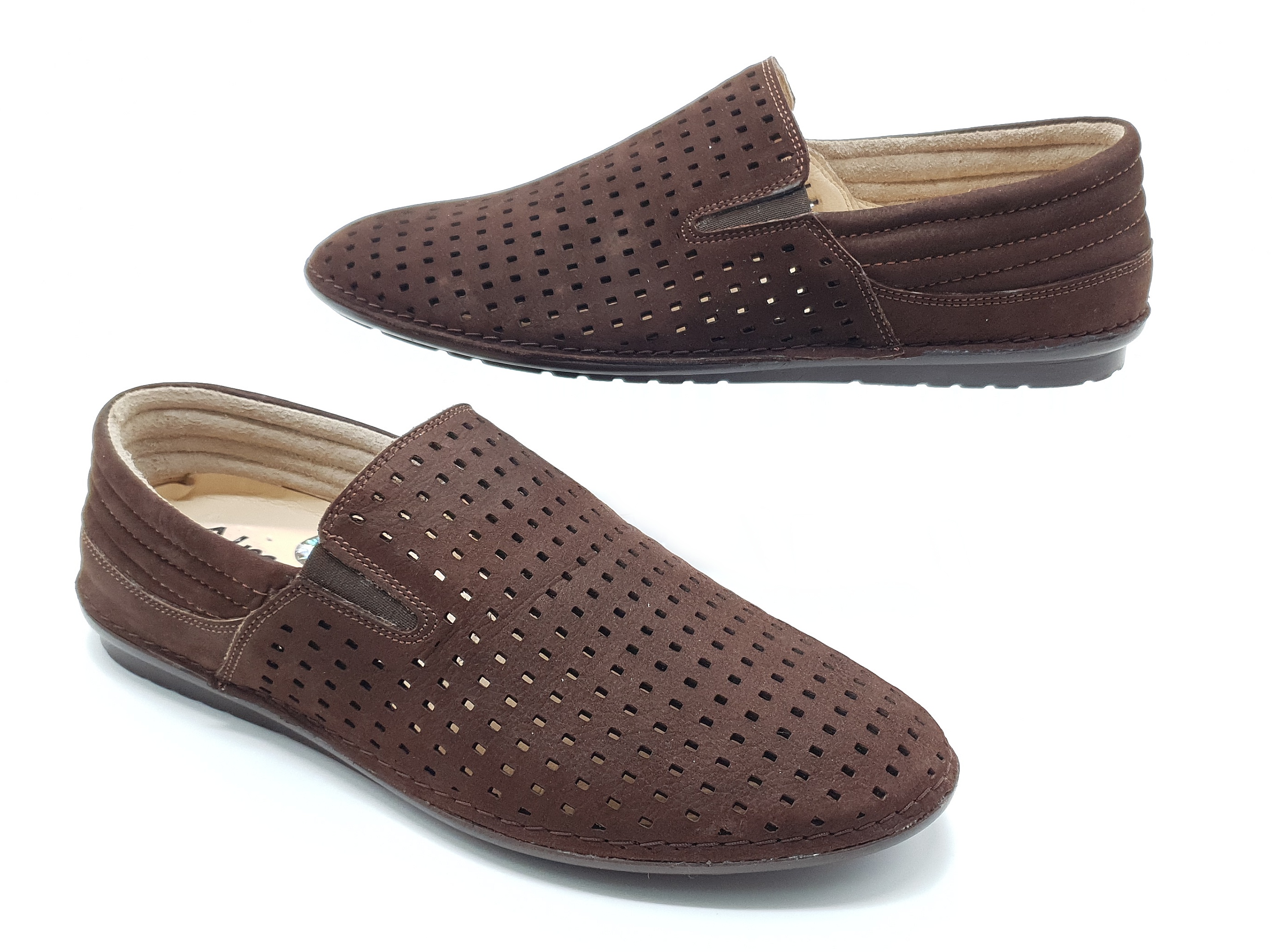 Чоловічі туфлі Memtol коричневі шкіряні M-17-2 29 см 44(р) 
Чоловічі туфлі Memtol коричневі шкіряні M-17-2 29 см 44(р)