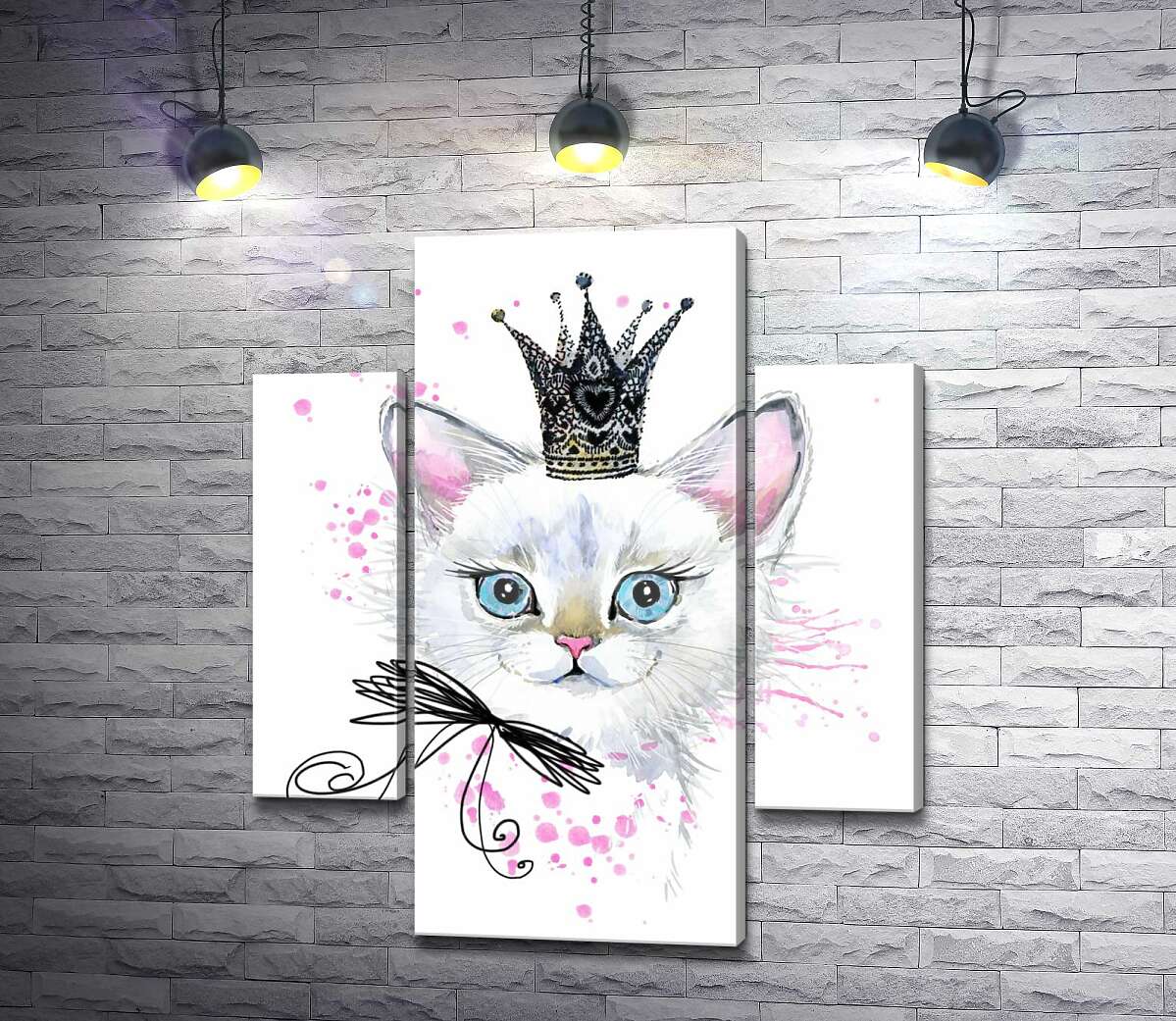 Модульная картина ArtPoster Взгляд голубых глаз белой кошечки-принцессы 131x155 см Модуль №7
Модульная картина ArtPoster Взгляд голубых глаз белой кошечки-принцессы 131x155 см Модуль №7