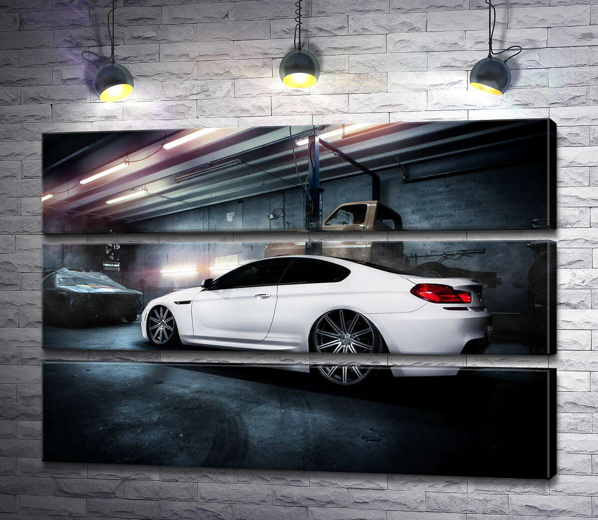 Модульная картина ArtPoster Белый блеск автомобиля BMW M6 Gran Coupé 100x69 см Модуль №13
Модульная картина ArtPoster Белый блеск автомобиля BMW M6 Gran Coupé 100x69 см Модуль №13