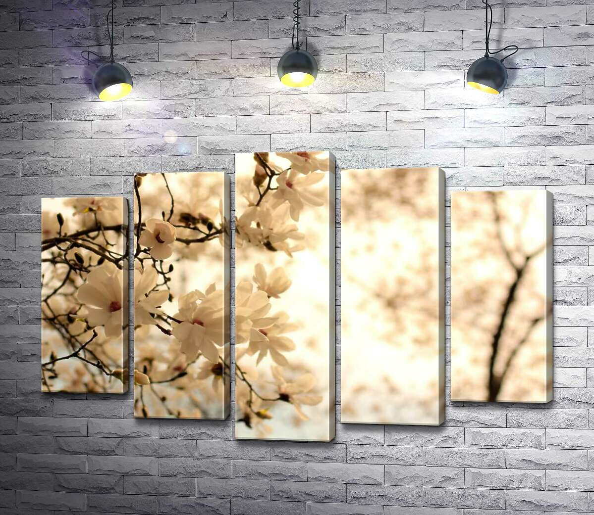 Модульная картина ArtPoster Весна пришла в сад пышнолистых магнолий 130x88 см Модуль №26
Модульная картина ArtPoster Весна пришла в сад пышнолистых магнолий 130x88 см Модуль №26