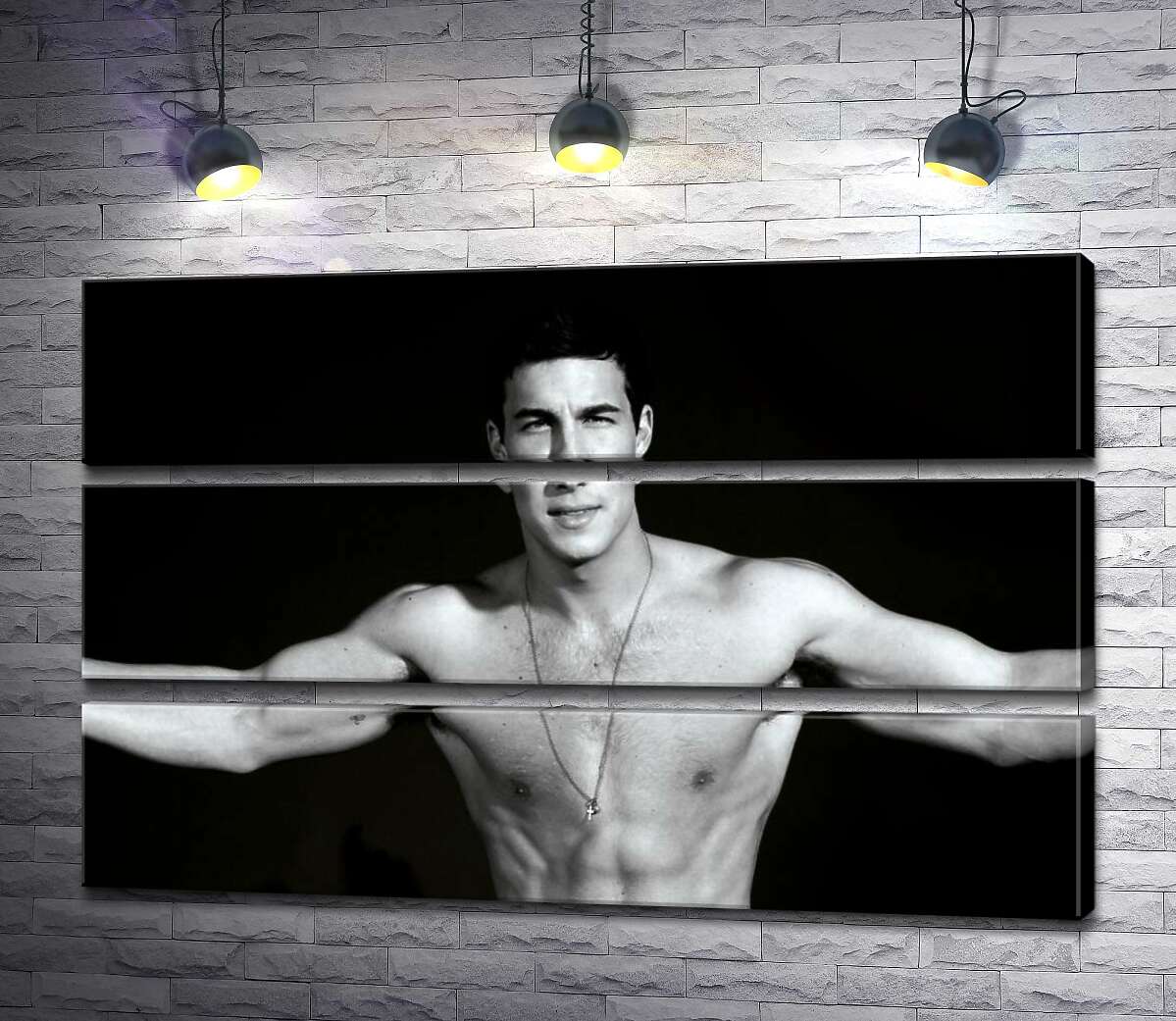 Модульная картина ArtPoster Брутальный Марио Касас (Mario Casas) с обнаженным торсом 100x63 см Модуль №13
Модульная картина ArtPoster Брутальный Марио Касас (Mario Casas) с обнаженным торсом 100x63 см Модуль №13