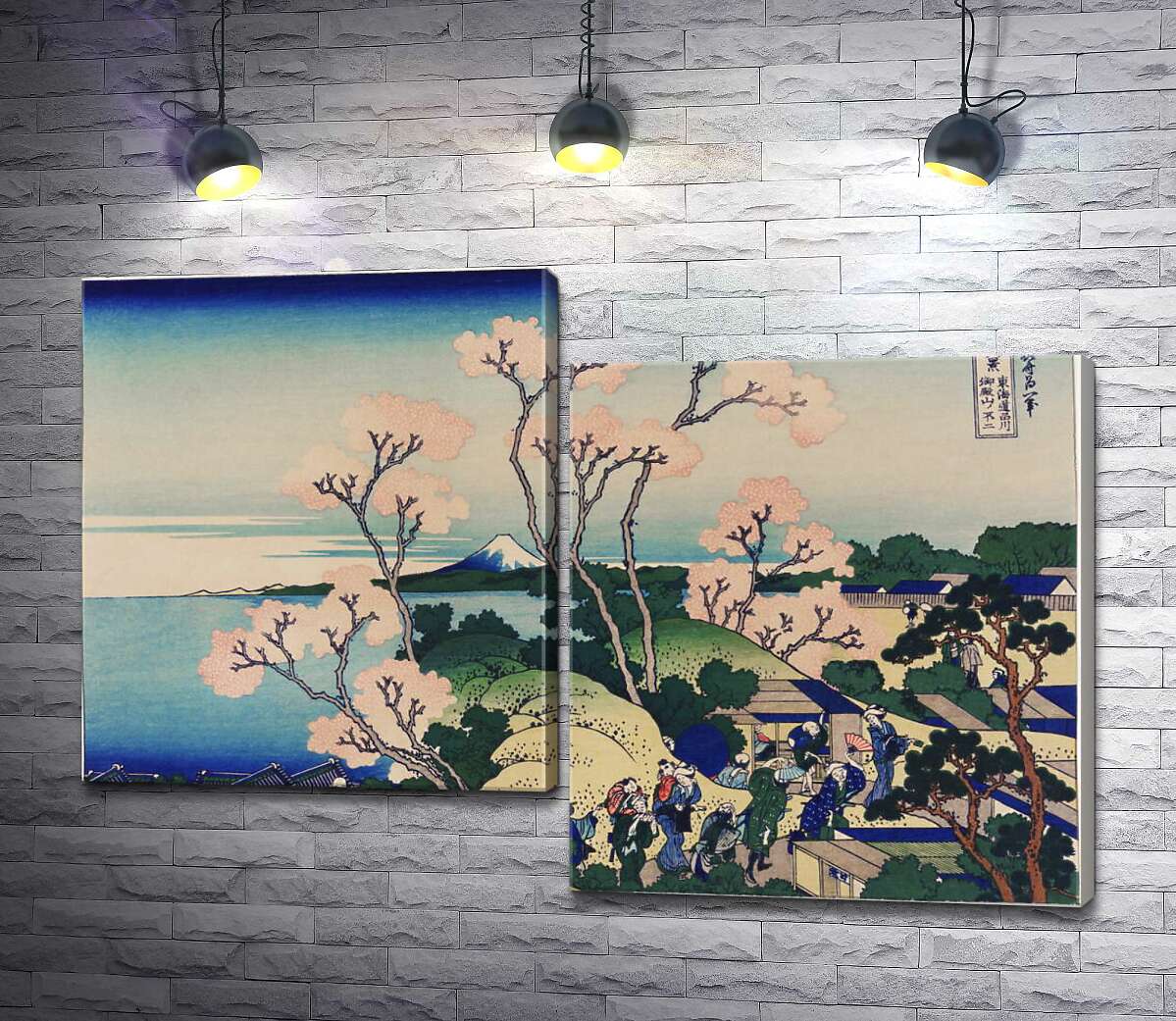 Модульная картина ArtPoster Вид на Фудзи с горы Готэнъяма у реки Синагава (Goten-yama hill, Shinagawa on the Tokaido) - Кацусика Хокусай (Katsushika Hokusai) 130x89 см Модуль №5
Модульная картина ArtPoster Вид на Фудзи с горы Готэнъяма у реки Синагава (Goten-yama hill, Shinagawa on the Tokaido) - Кацусика Хокусай (Katsushika Hokusai) 130x89 см Модуль №5