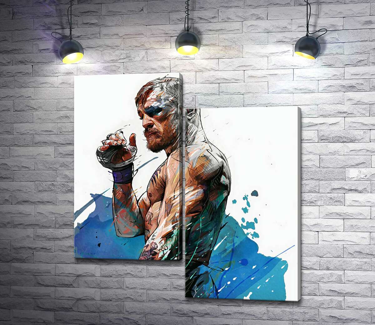 Модульная картина ArtPoster Боксер Конор Мак-Грегор (Conor McGregor) после победного боя 100x109 см Модуль №5
Модульная картина ArtPoster Боксер Конор Мак-Грегор (Conor McGregor) после победного боя 100x109 см Модуль №5