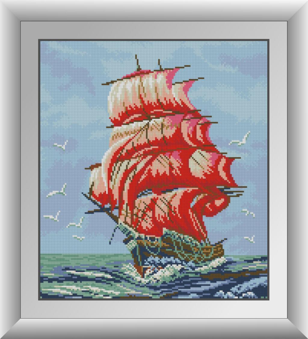 Алмазная мозаика Алые паруса Dream Art 30089 37х42см 17 цветов, квадр.стразы, полная зашивка. Набор алмазной вышивки
Алмазная мозаика Алые паруса Dream Art 30089 37х42см 17 цветов, квадр.стразы, полная зашивка. Набор алмазной вышивки