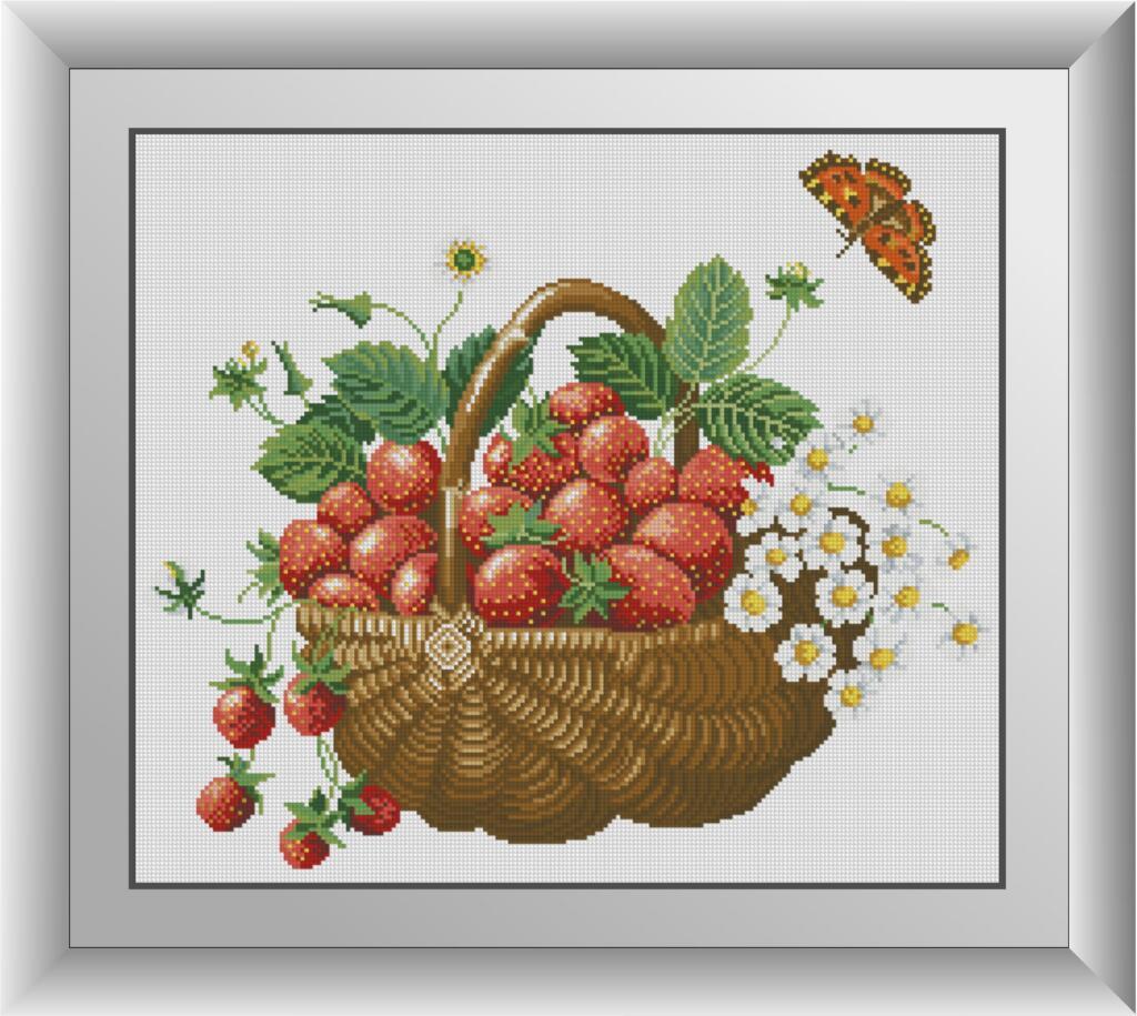 Алмазная мозаика Корзина клубники Dream Art 30523 45x52см 21 цветов, квадр.стразы, полная зашивка. Набор алмазной вышивки
Алмазная мозаика Корзина клубники Dream Art 30523 45x52см 21 цветов, квадр.стразы, полная зашивка. Набор алмазной вышивки
